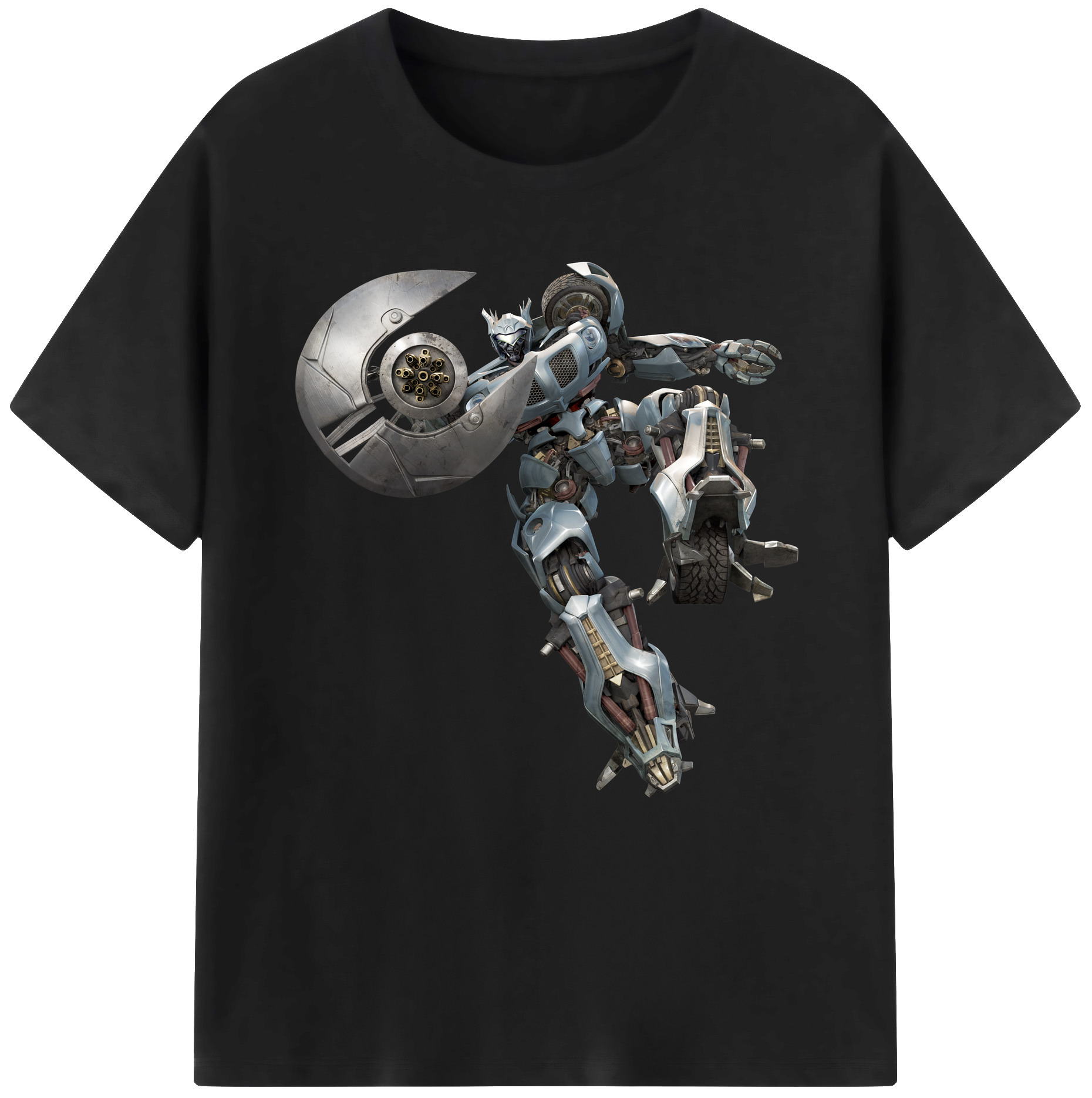 （画像用）  レディースカジュアルプリントTシャツ（綿100％）