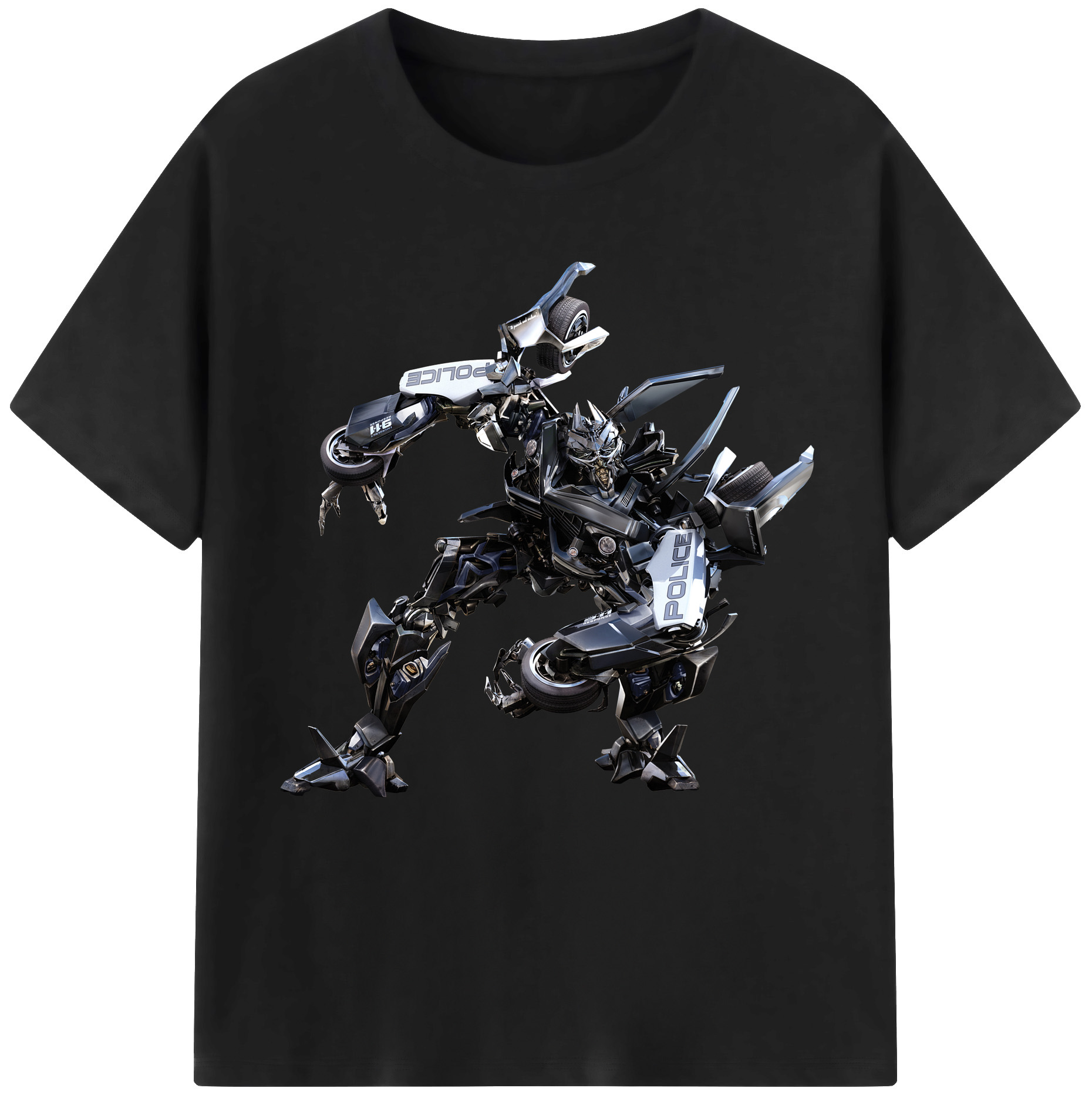 （画像用）  レディースカジュアルプリントTシャツ（綿100％）