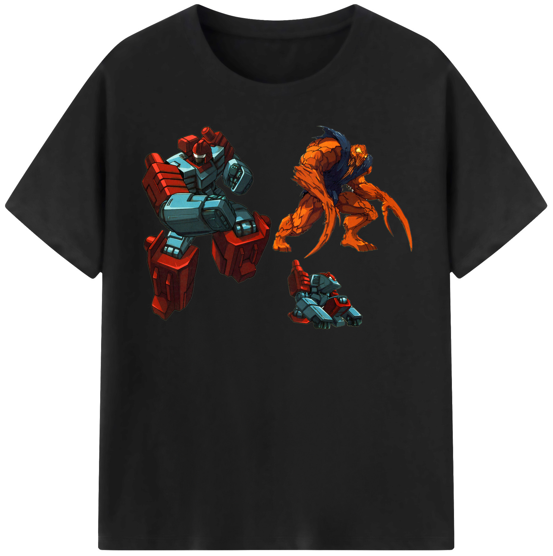 （画像用）  レディースカジュアルプリントTシャツ（綿100％）