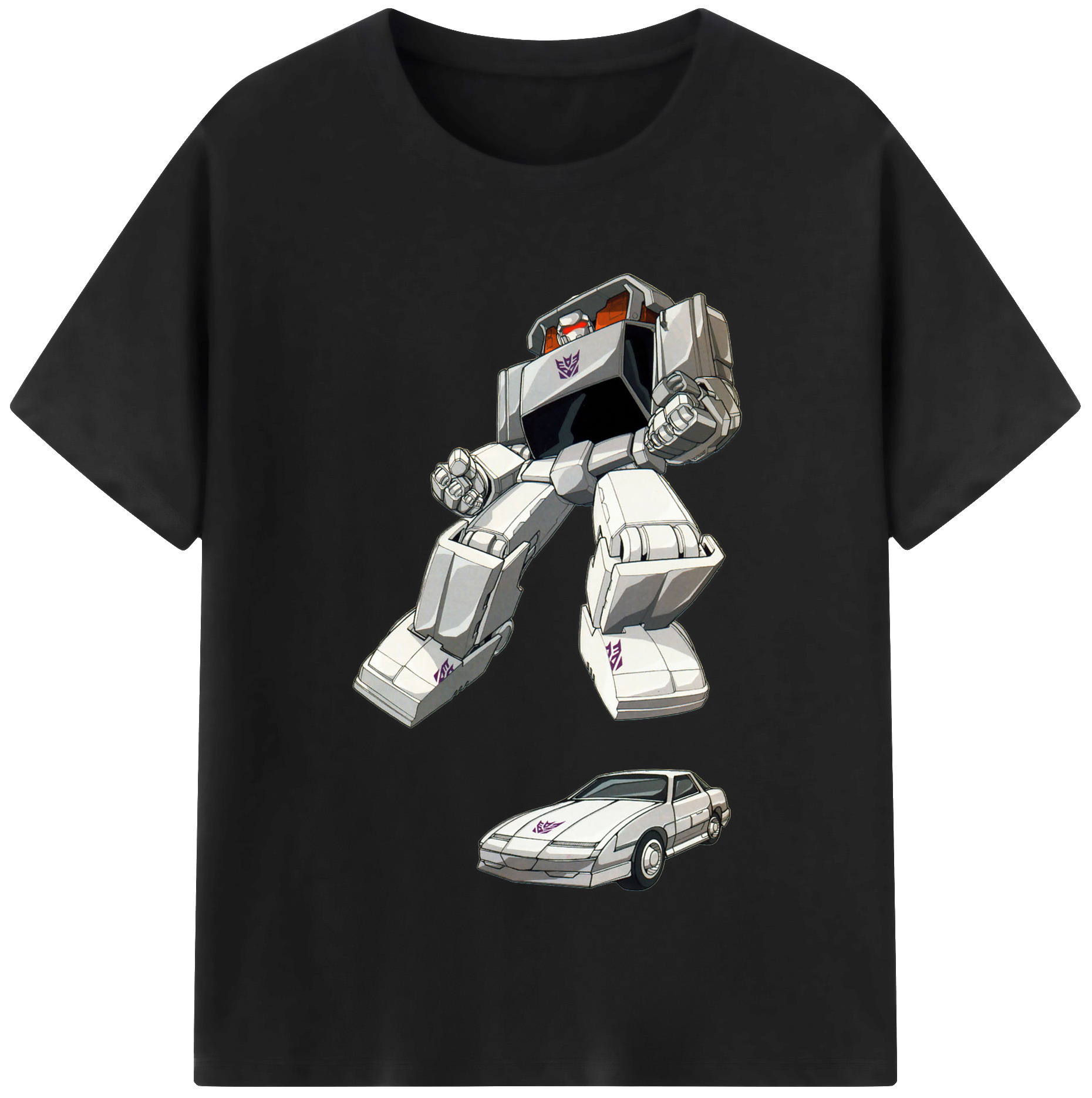 （画像用）  レディースカジュアルプリントTシャツ（綿100％）
