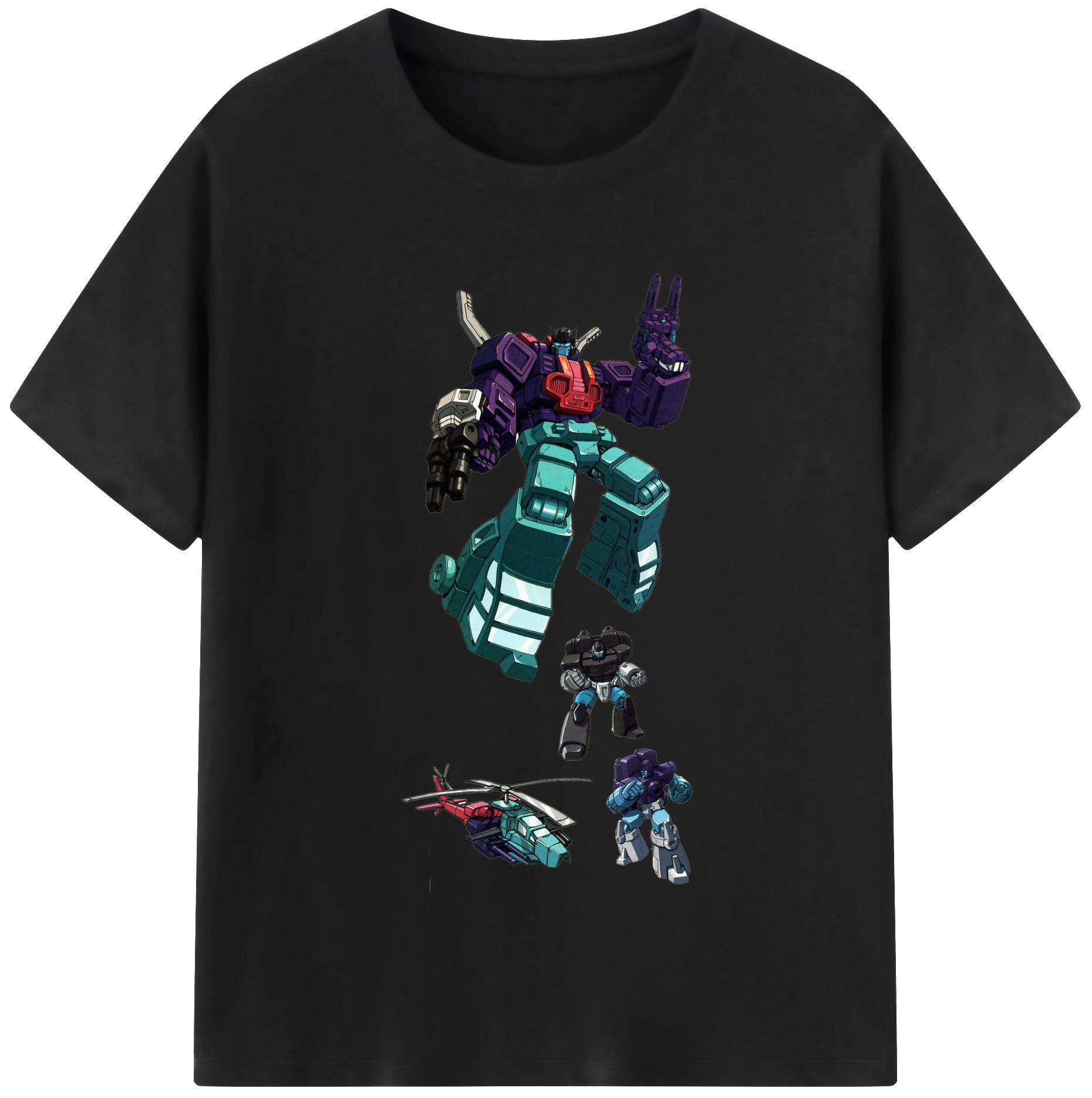 （画像用）  レディースカジュアルプリントTシャツ（綿100％）