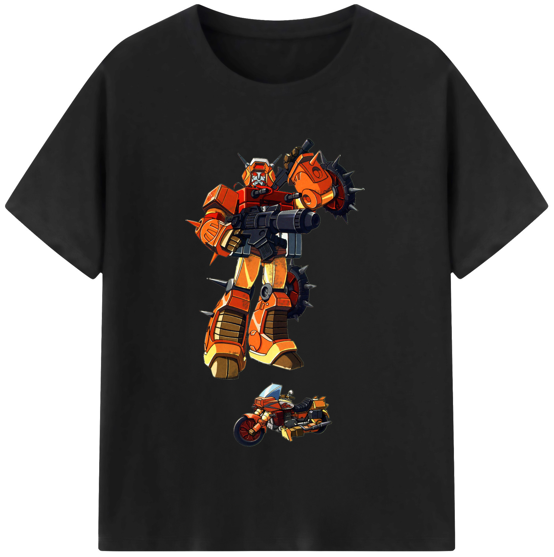 （画像用）  レディースカジュアルプリントTシャツ（綿100％）