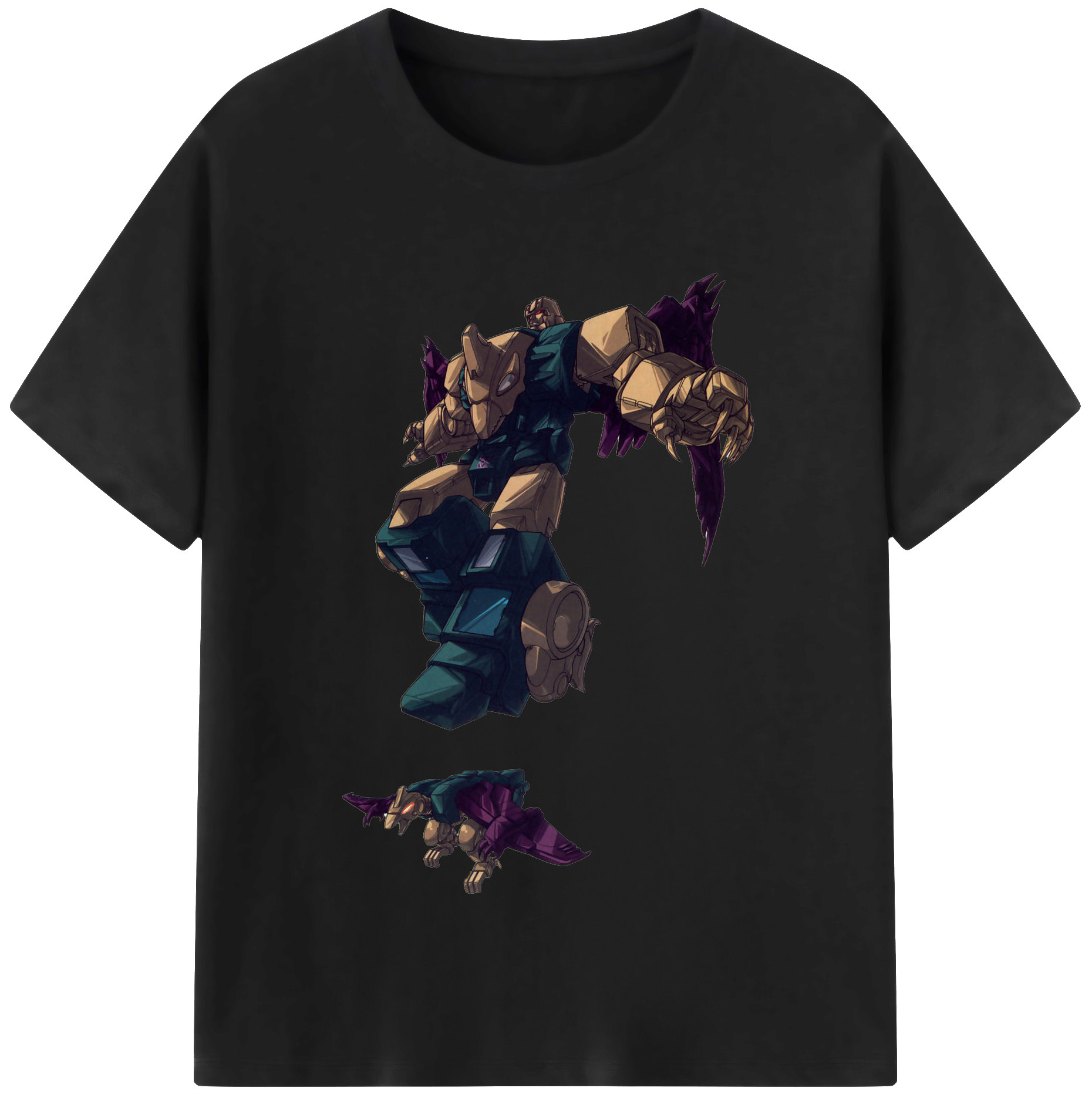 （画像用）  レディースカジュアルプリントTシャツ（綿100％）