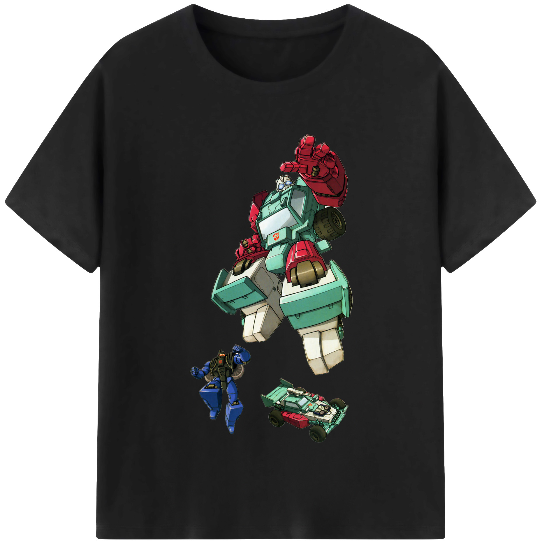 （画像用）  レディースカジュアルプリントTシャツ（綿100％）