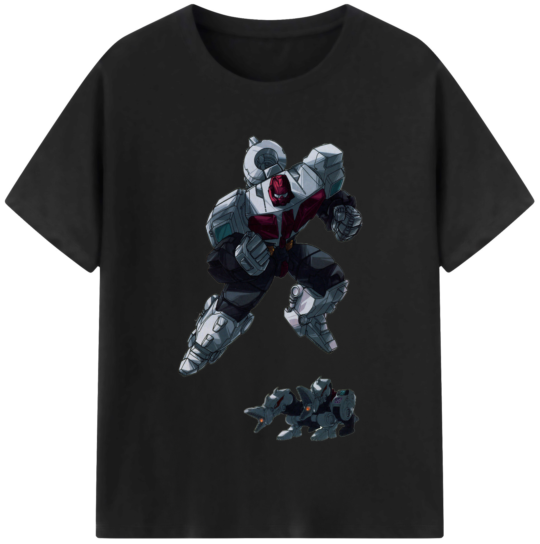 （画像用）  レディースカジュアルプリントTシャツ（綿100％）