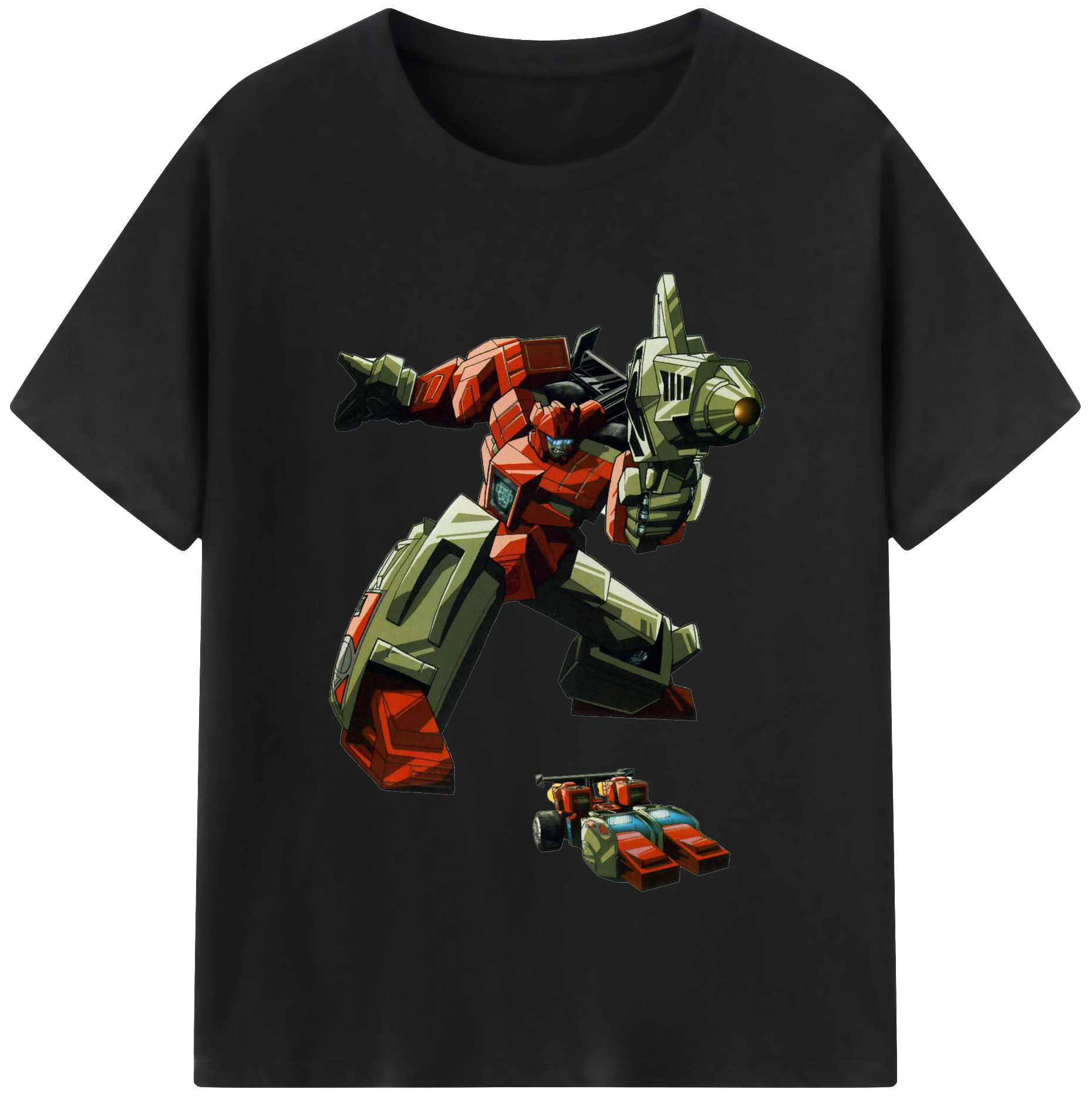 （画像用）  レディースカジュアルプリントTシャツ（綿100％）