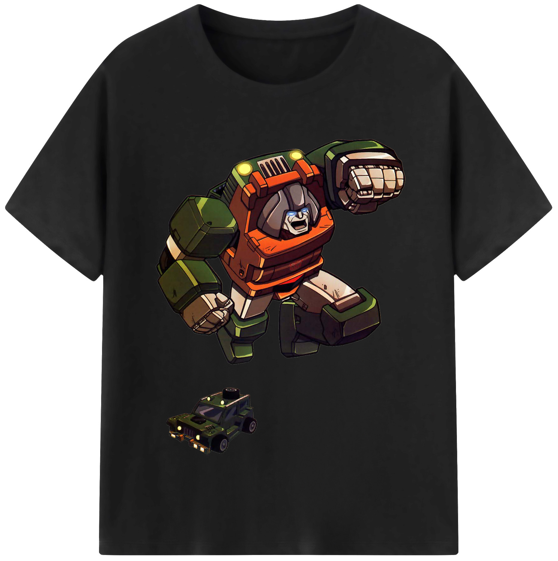（画像用）  レディースカジュアルプリントTシャツ（綿100％）