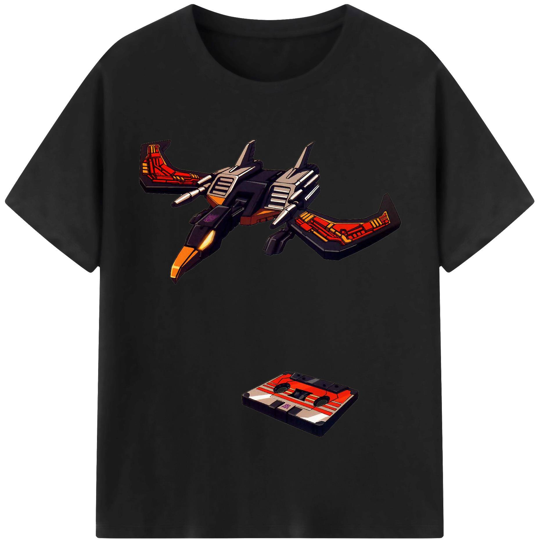 （画像用）  レディースカジュアルプリントTシャツ（綿100％）