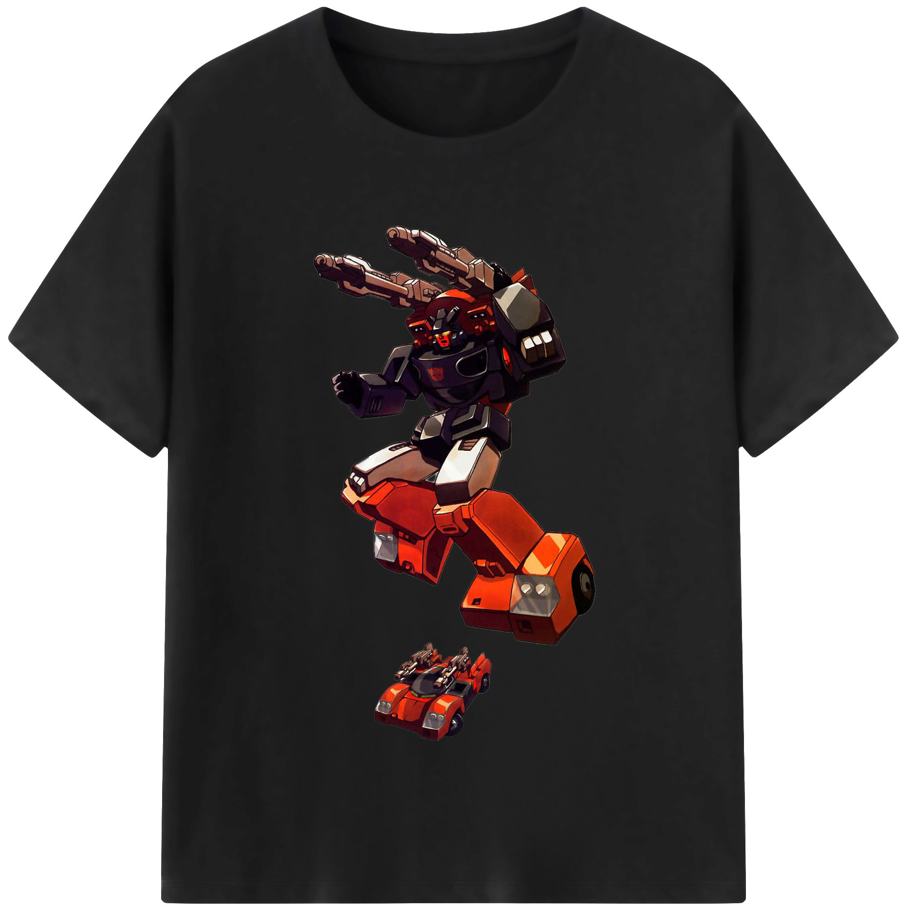 （画像用）  レディースカジュアルプリントTシャツ（綿100％）
