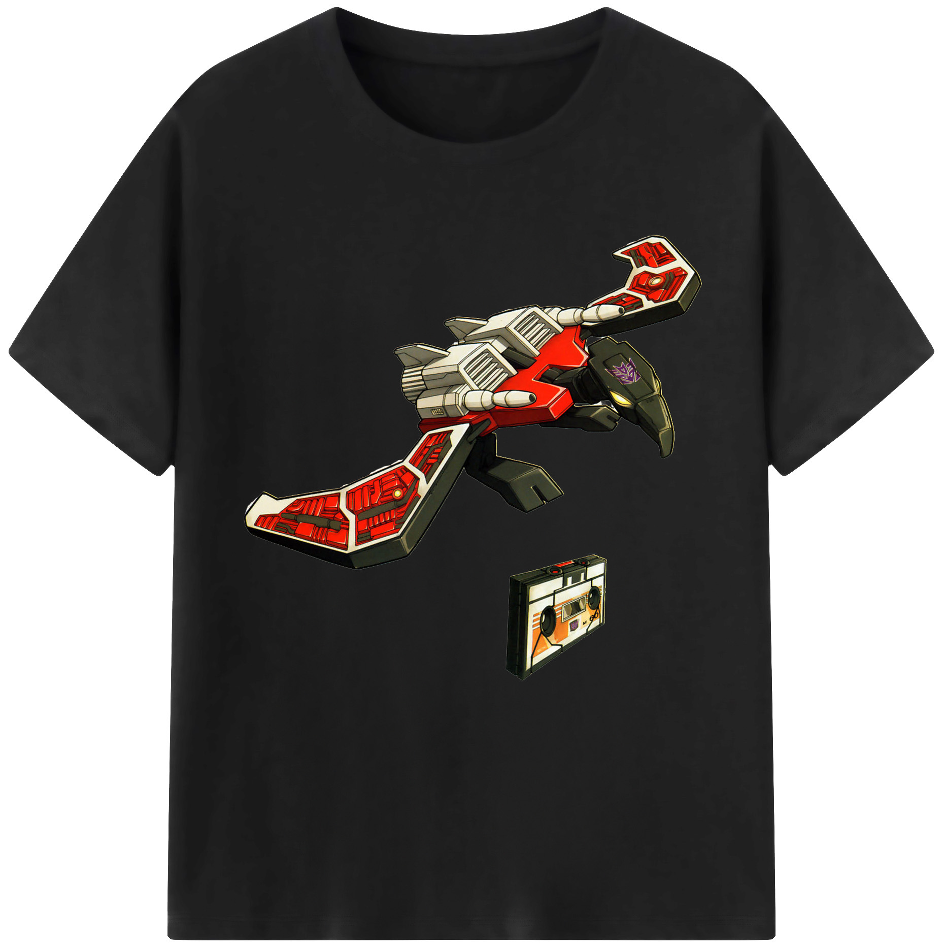 （画像用）  レディースカジュアルプリントTシャツ（綿100％）