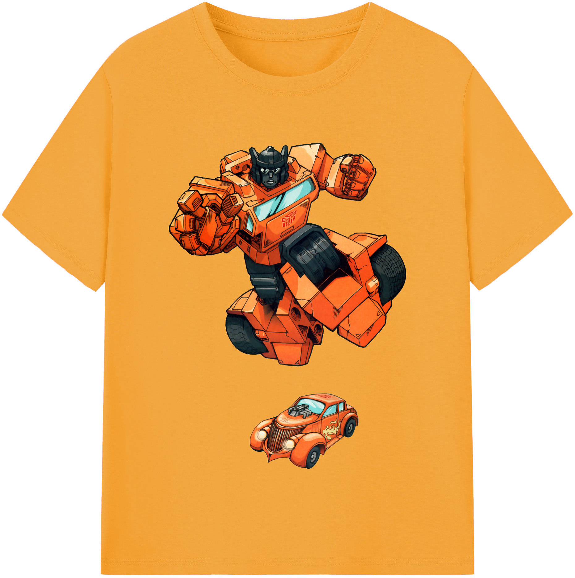 （画像用）  レディースカジュアルプリントTシャツ（綿100％）