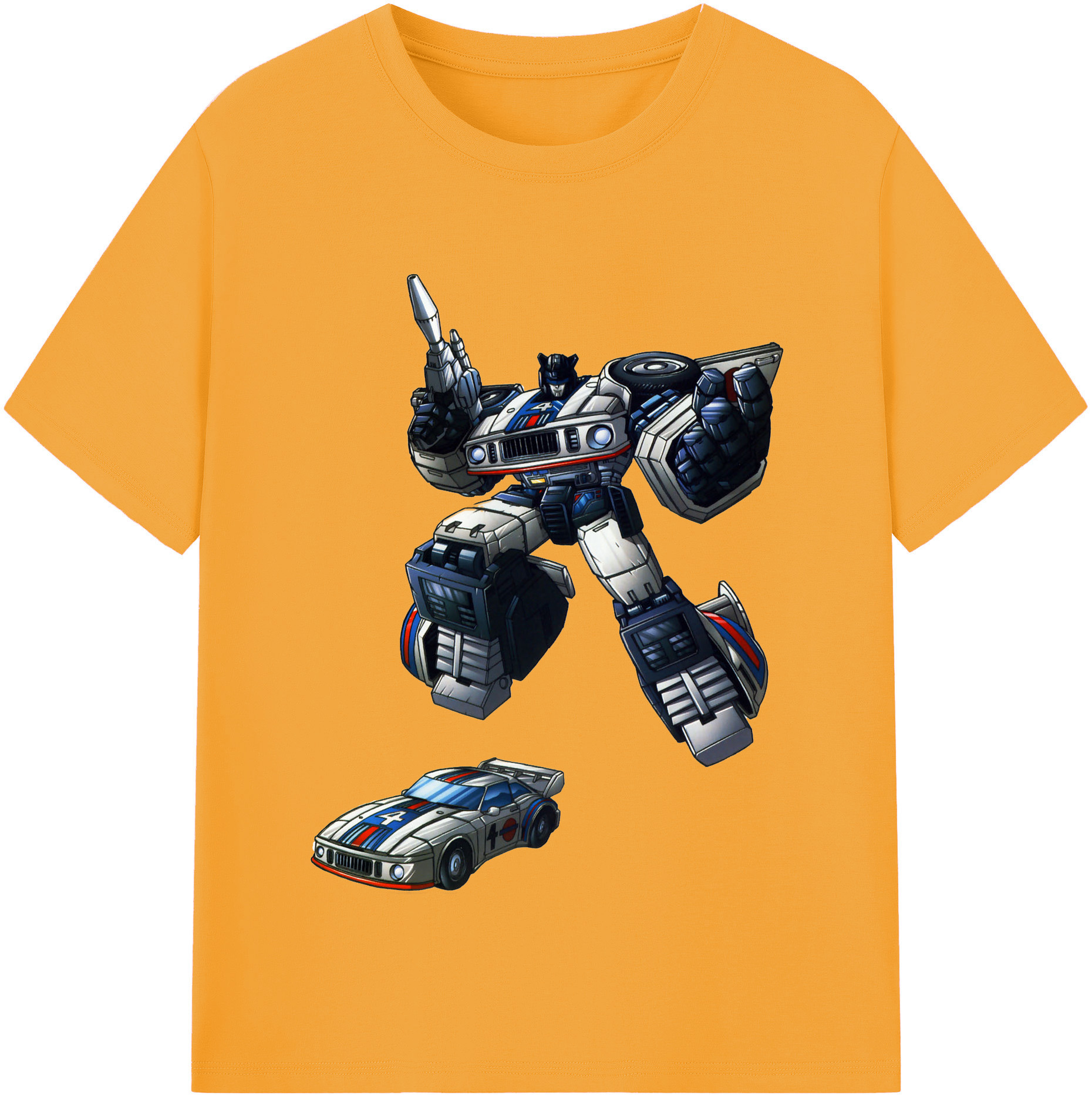 （画像用）  レディースカジュアルプリントTシャツ（綿100％）