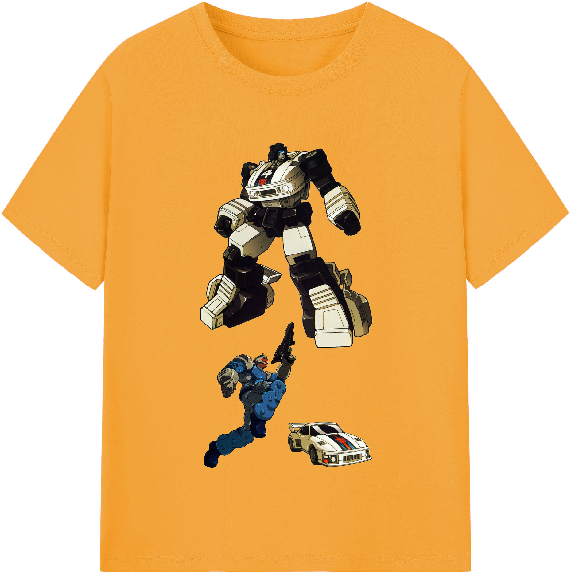 （画像用）  レディースカジュアルプリントTシャツ（綿100％）
