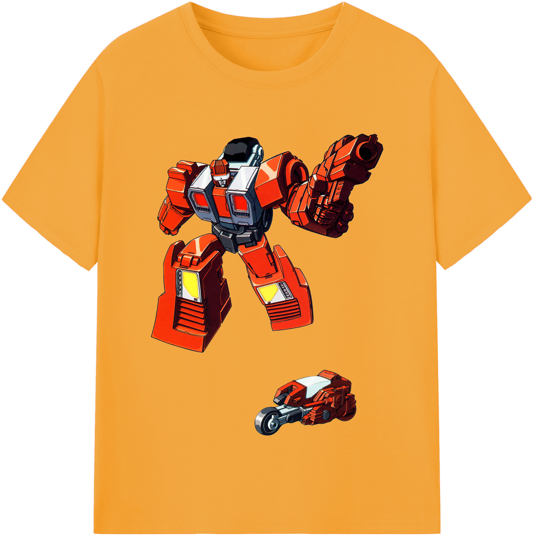 （画像用）  レディースカジュアルプリントTシャツ（綿100％）