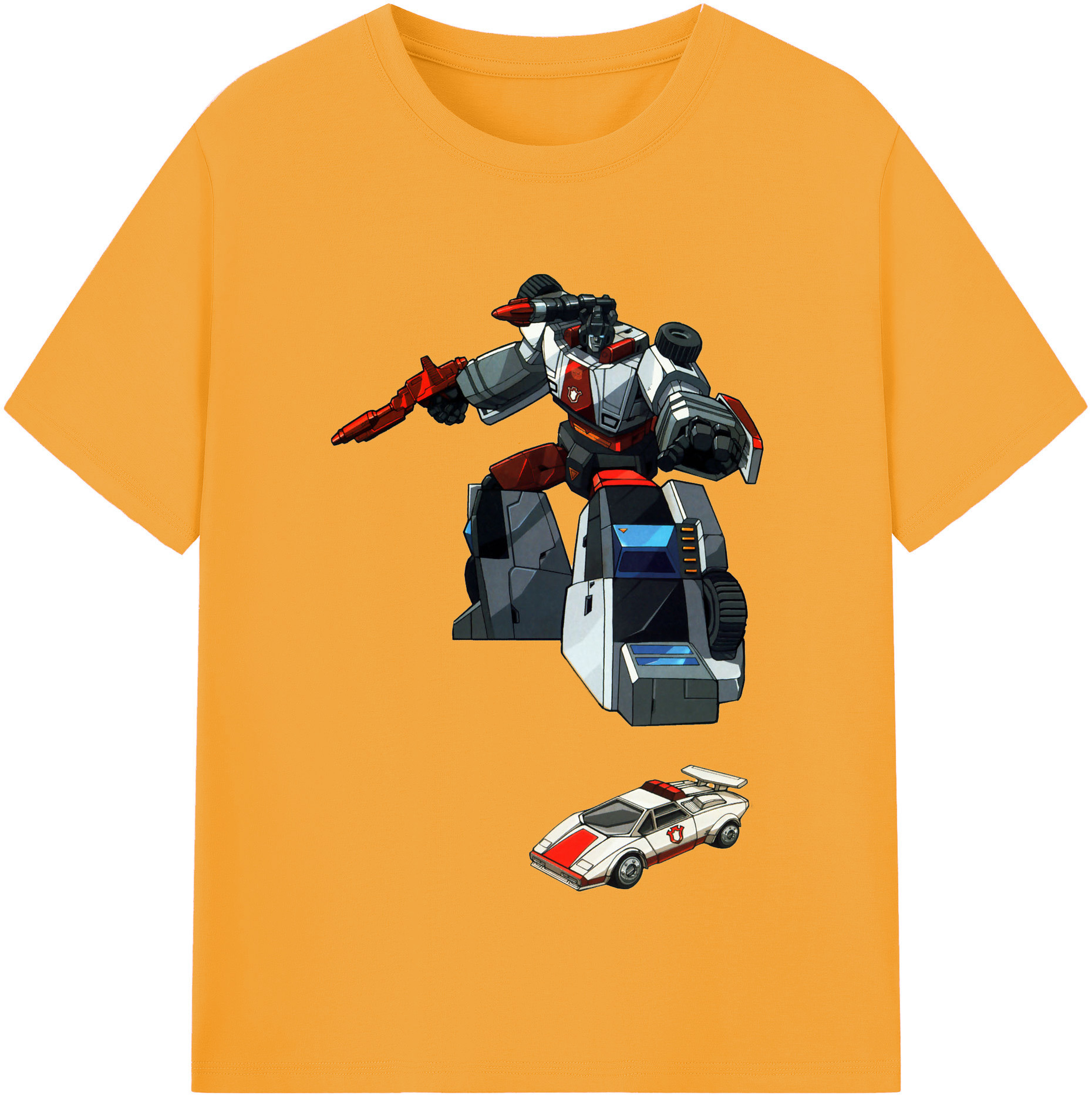 （画像用）  レディースカジュアルプリントTシャツ（綿100％）