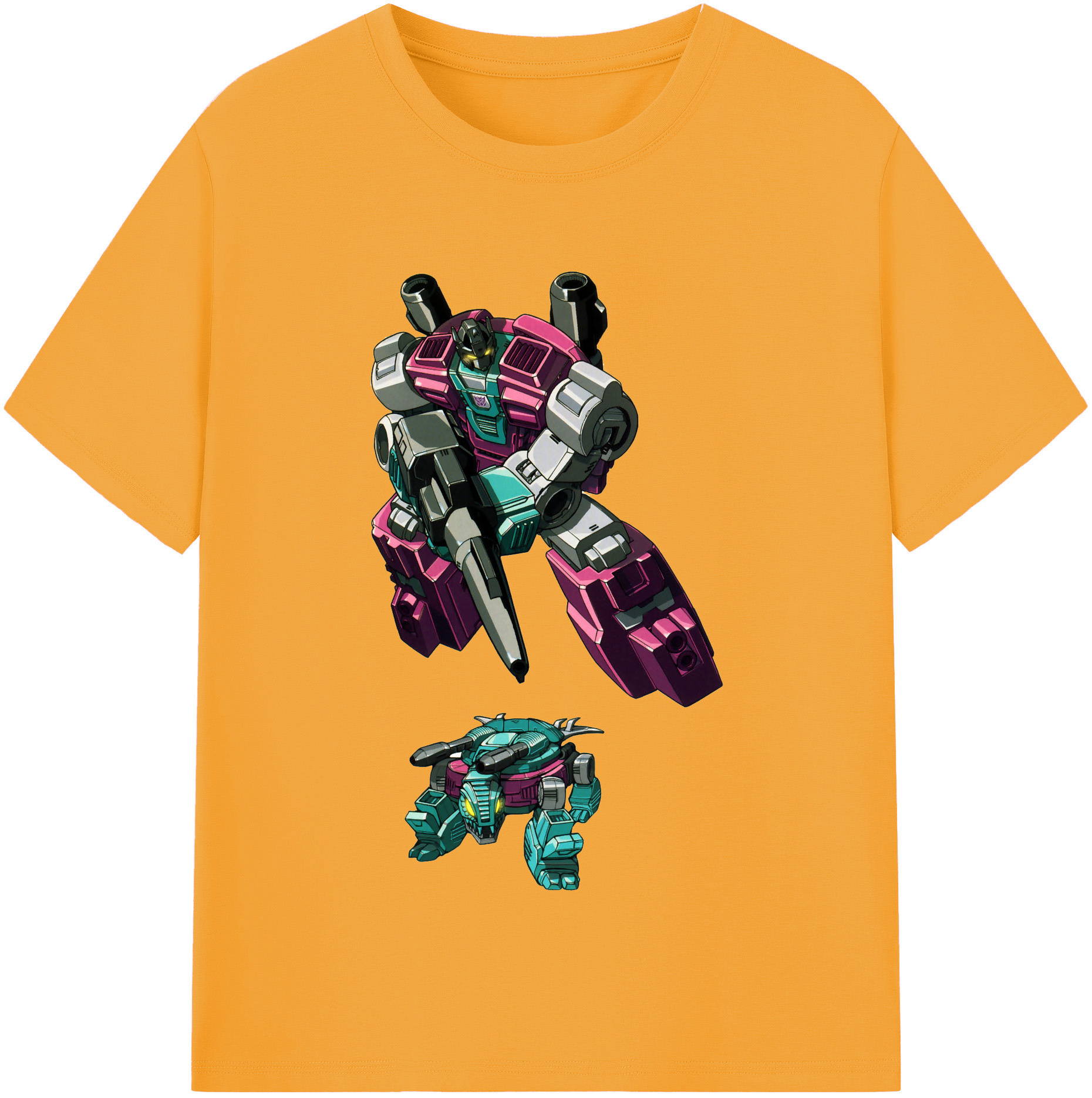 （画像用）  レディースカジュアルプリントTシャツ（綿100％）