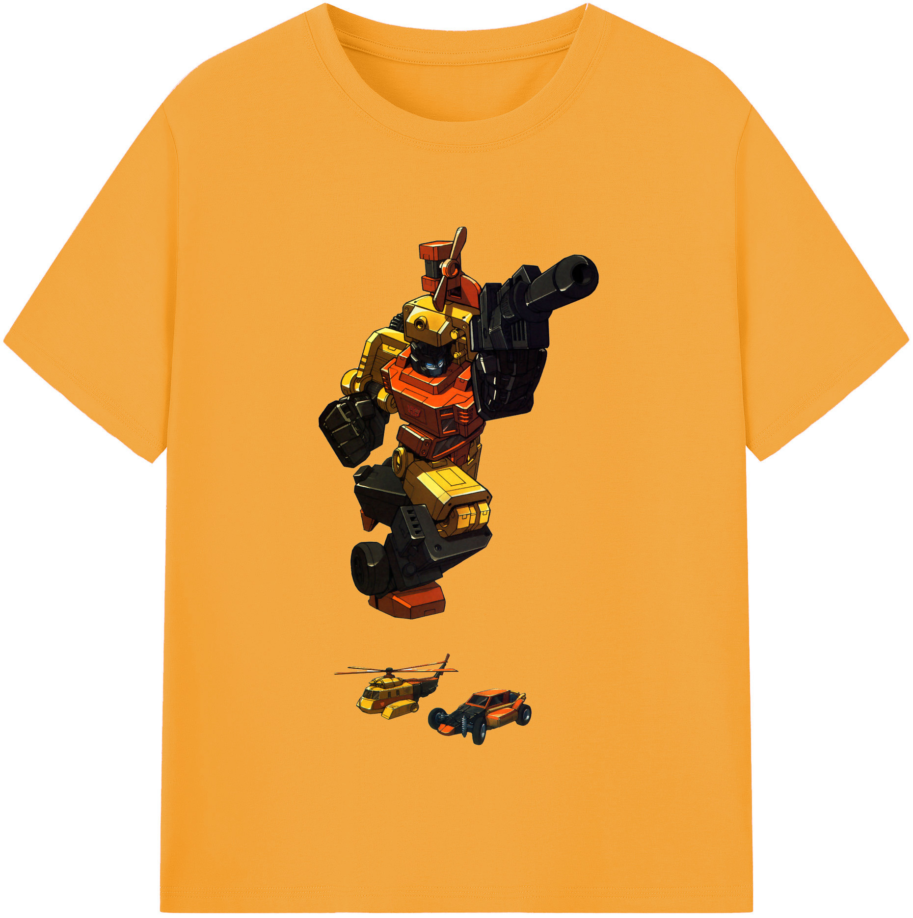 （画像用）  レディースカジュアルプリントTシャツ（綿100％）