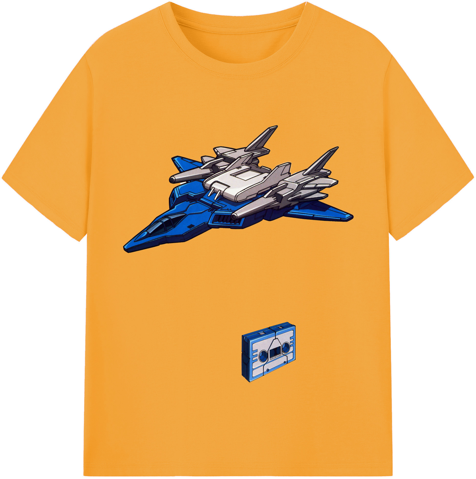 （画像用）  レディースカジュアルプリントTシャツ（綿100％）