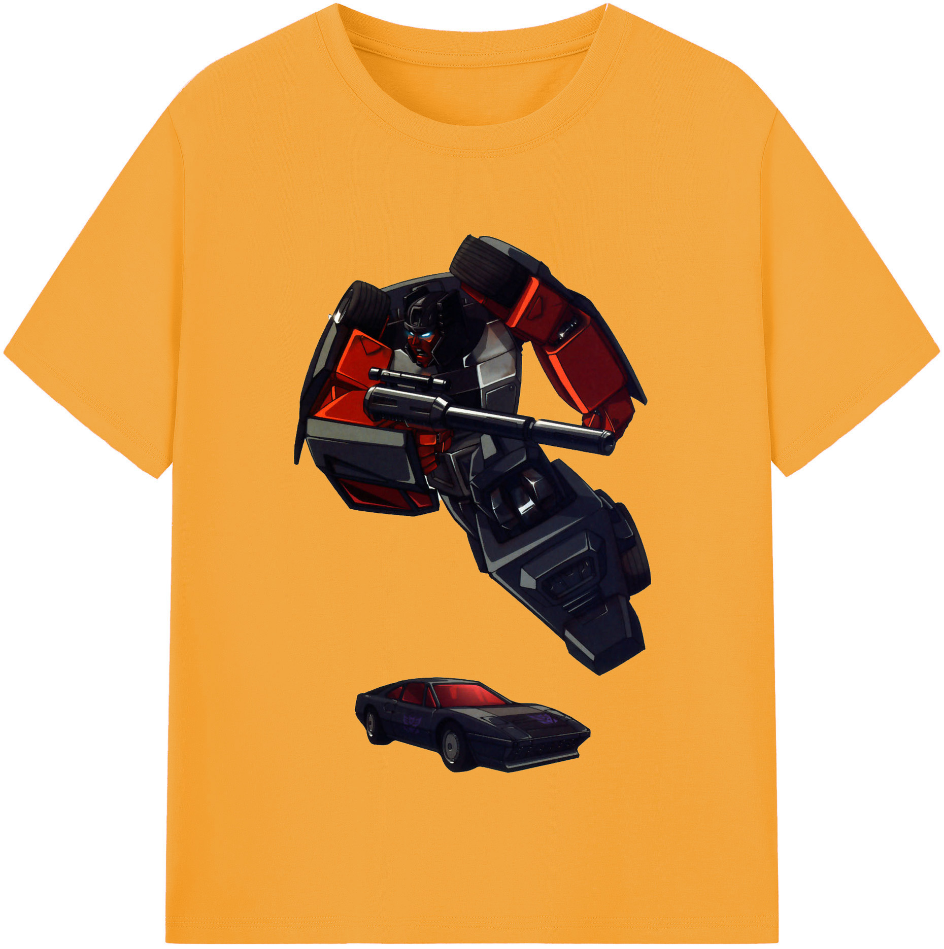 （画像用）  レディースカジュアルプリントTシャツ（綿100％）