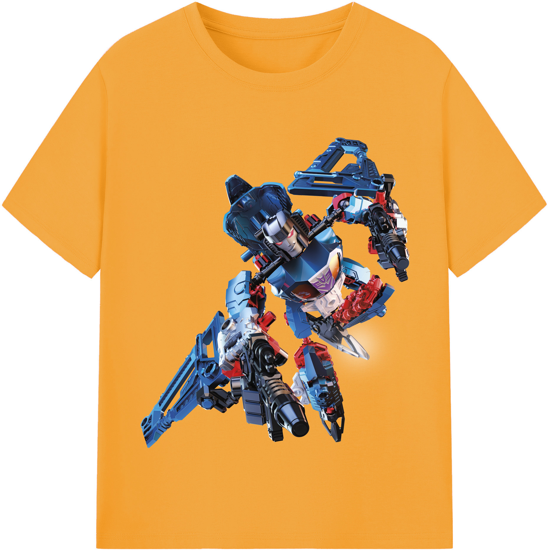 （画像用）  レディースカジュアルプリントTシャツ（綿100％）