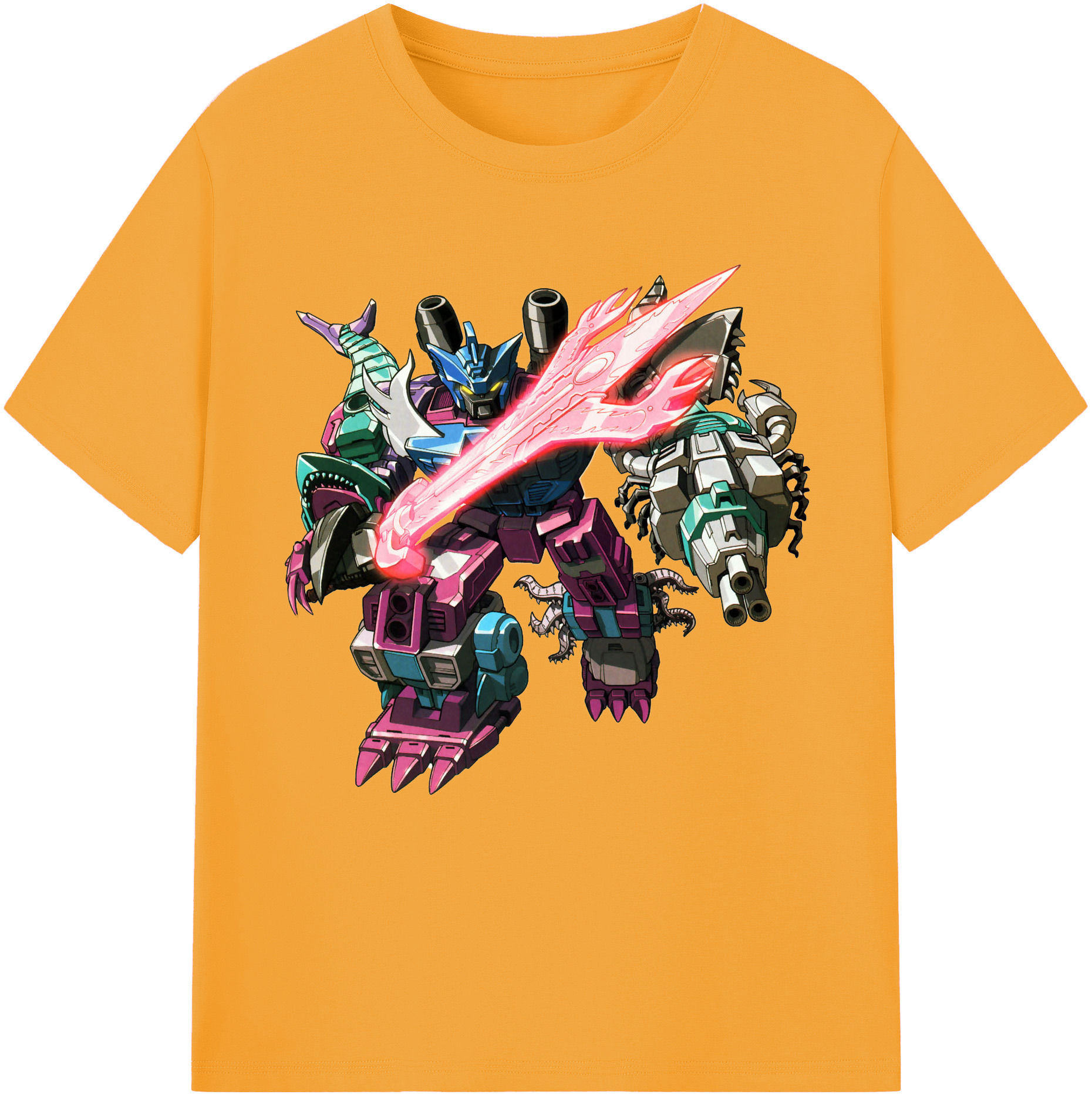 （画像用）  レディースカジュアルプリントTシャツ（綿100％）