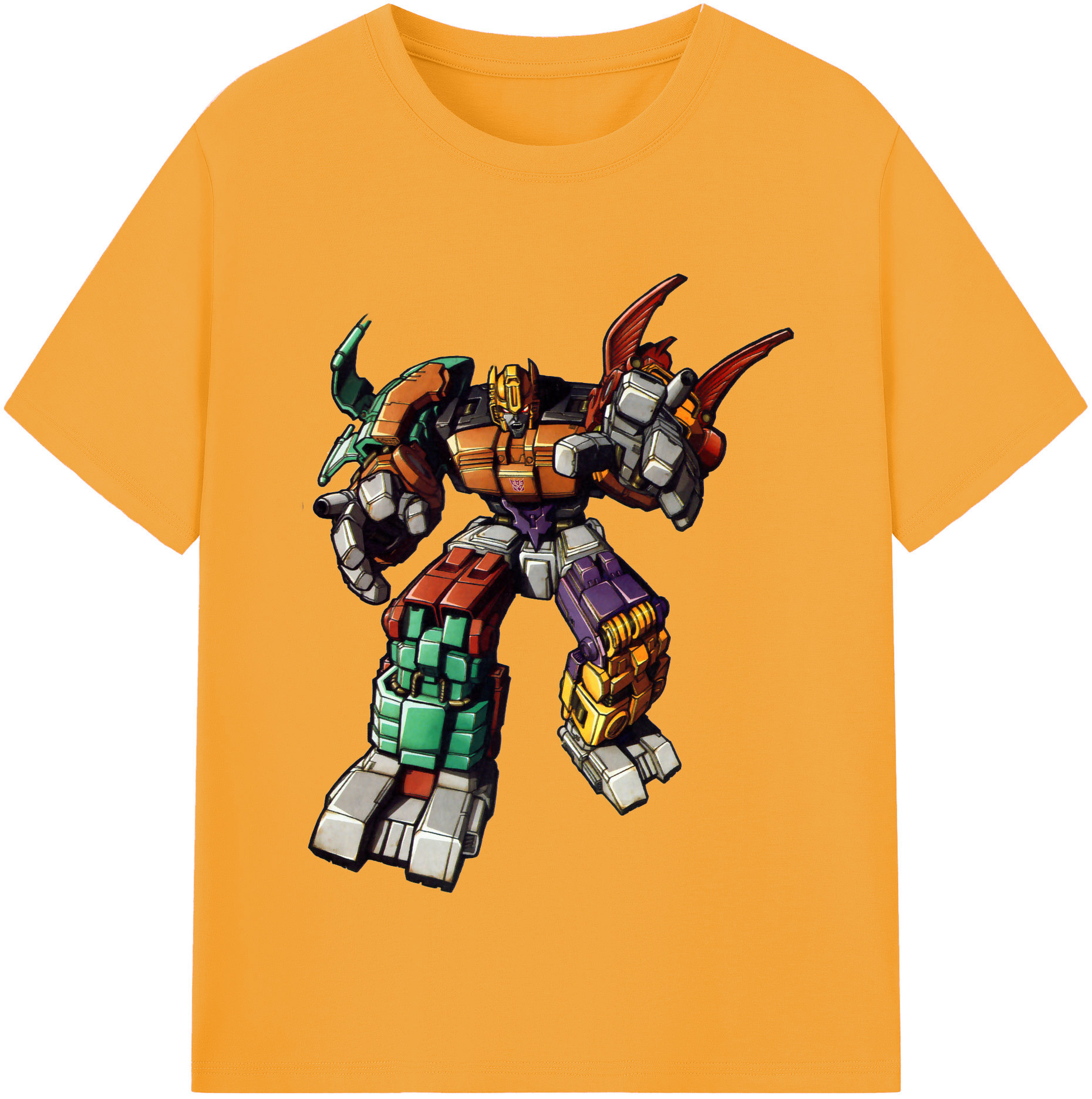 （画像用）  レディースカジュアルプリントTシャツ（綿100％）