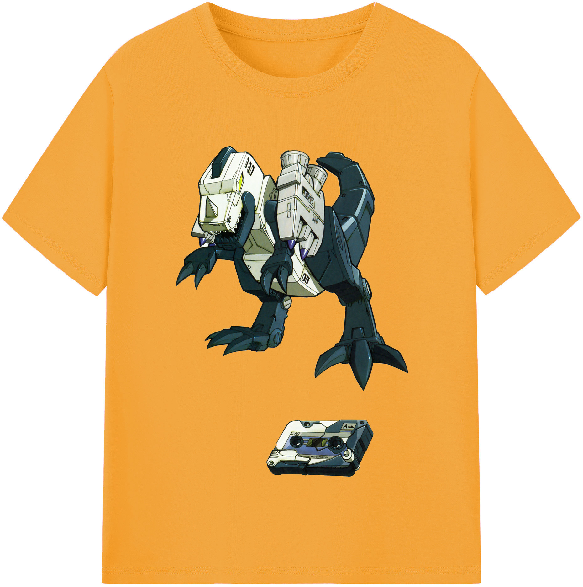 （画像用）  レディースカジュアルプリントTシャツ（綿100％）