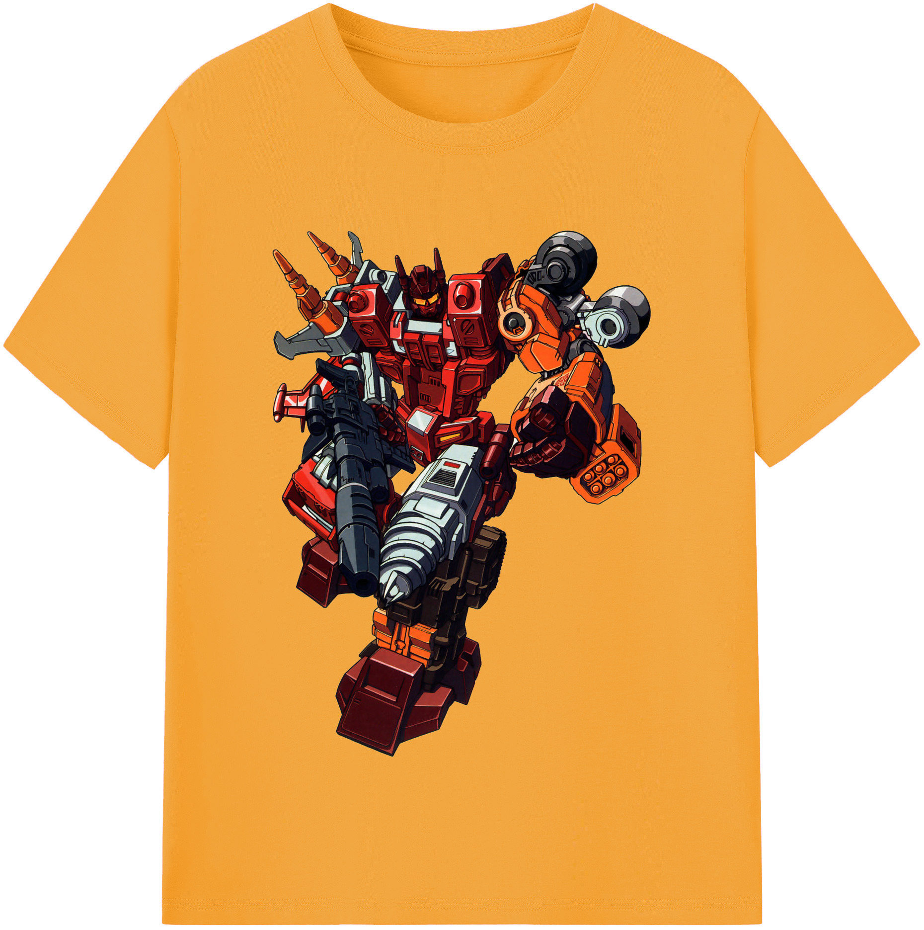 （画像用）  レディースカジュアルプリントTシャツ（綿100％）