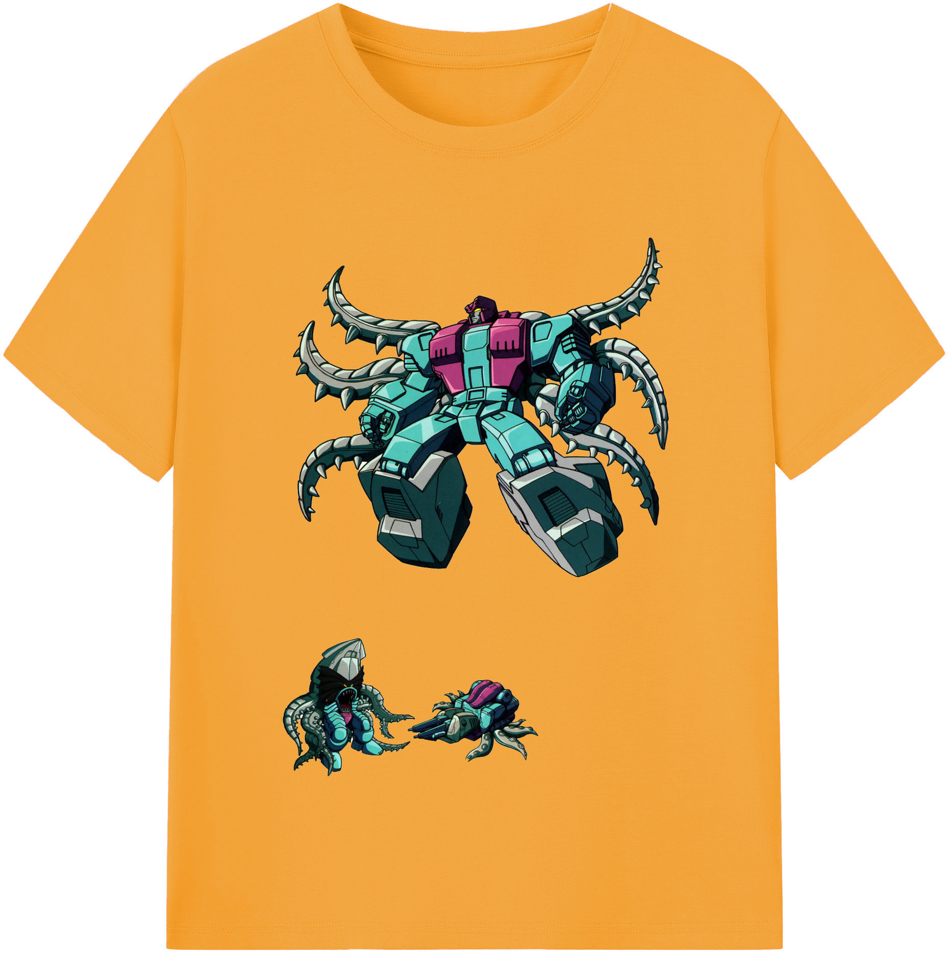 （画像用）  レディースカジュアルプリントTシャツ（綿100％）