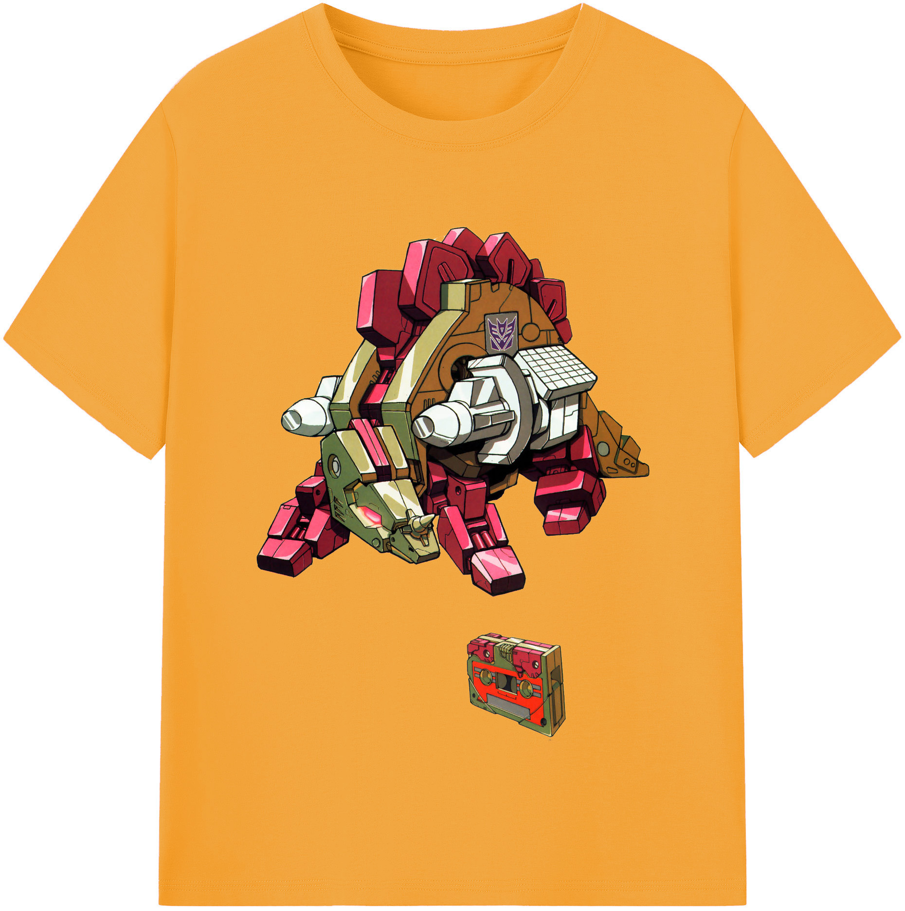 （画像用）  レディースカジュアルプリントTシャツ（綿100％）