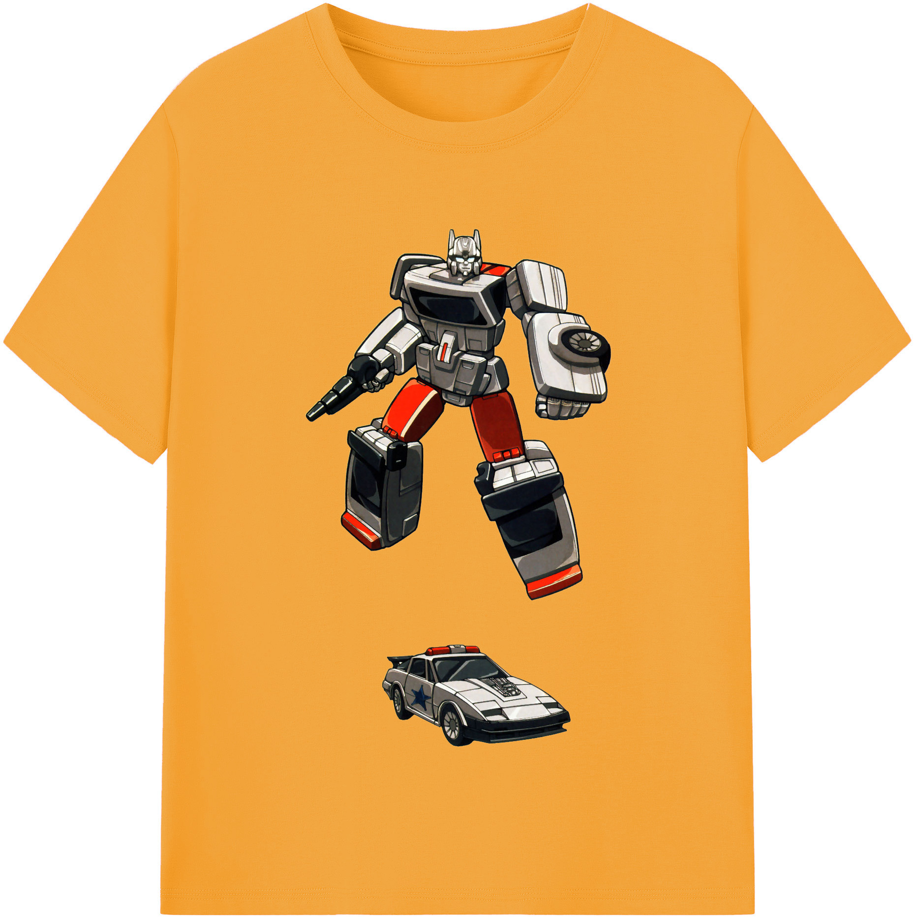 （画像用）  レディースカジュアルプリントTシャツ（綿100％）