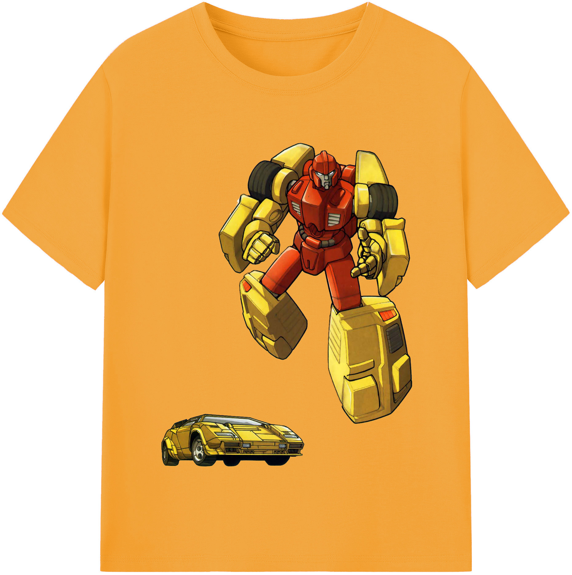 （画像用）  レディースカジュアルプリントTシャツ（綿100％）