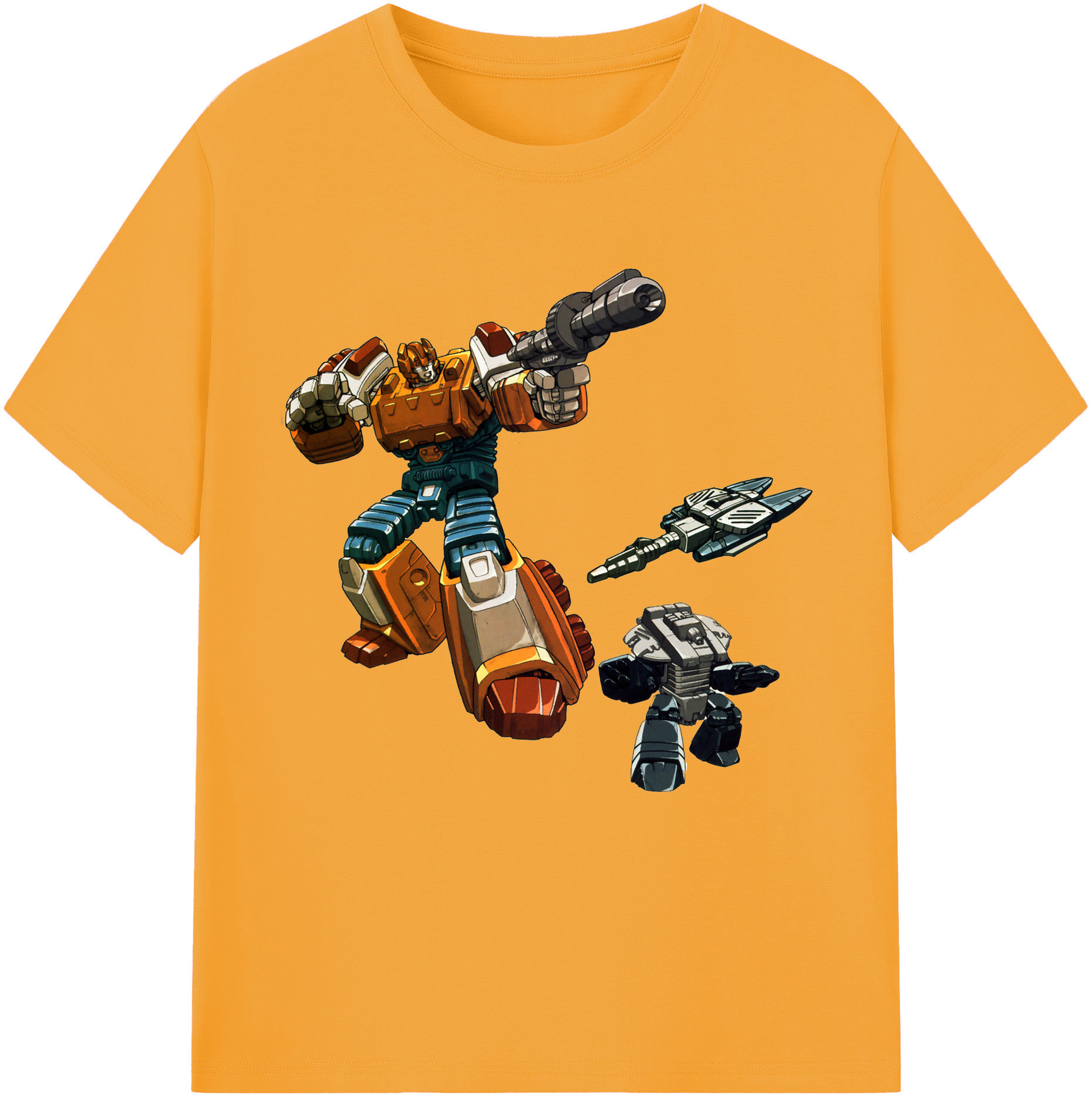 （画像用）  レディースカジュアルプリントTシャツ（綿100％）