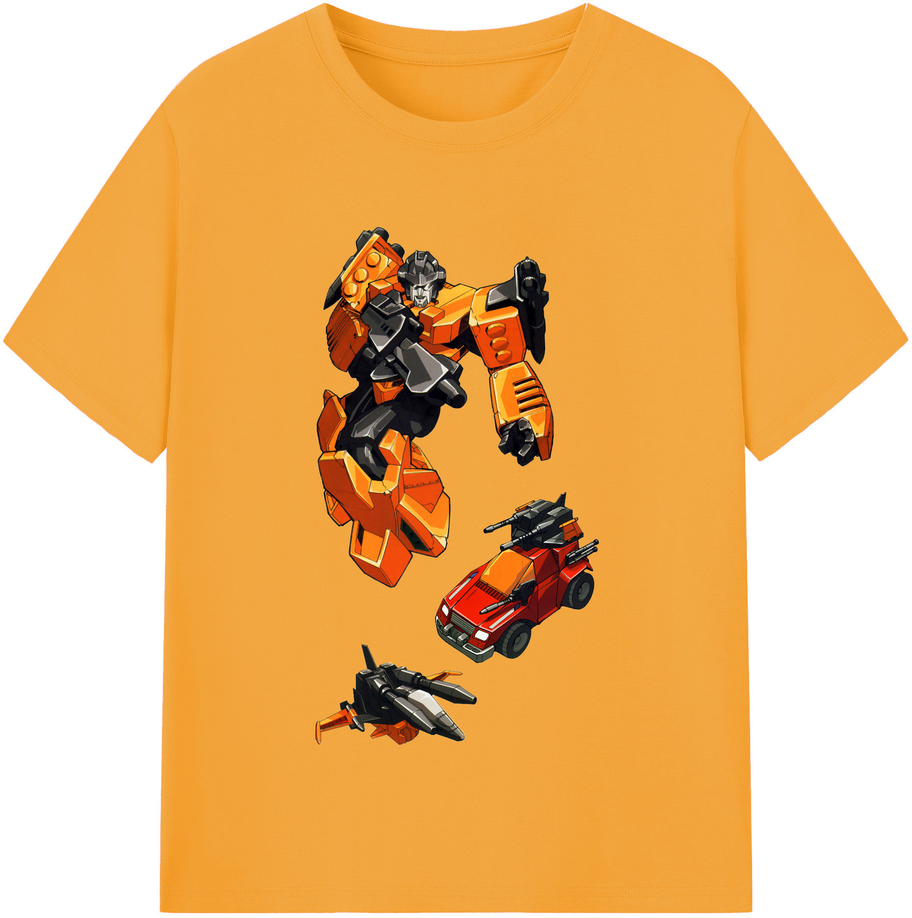 （画像用）  レディースカジュアルプリントTシャツ（綿100％）