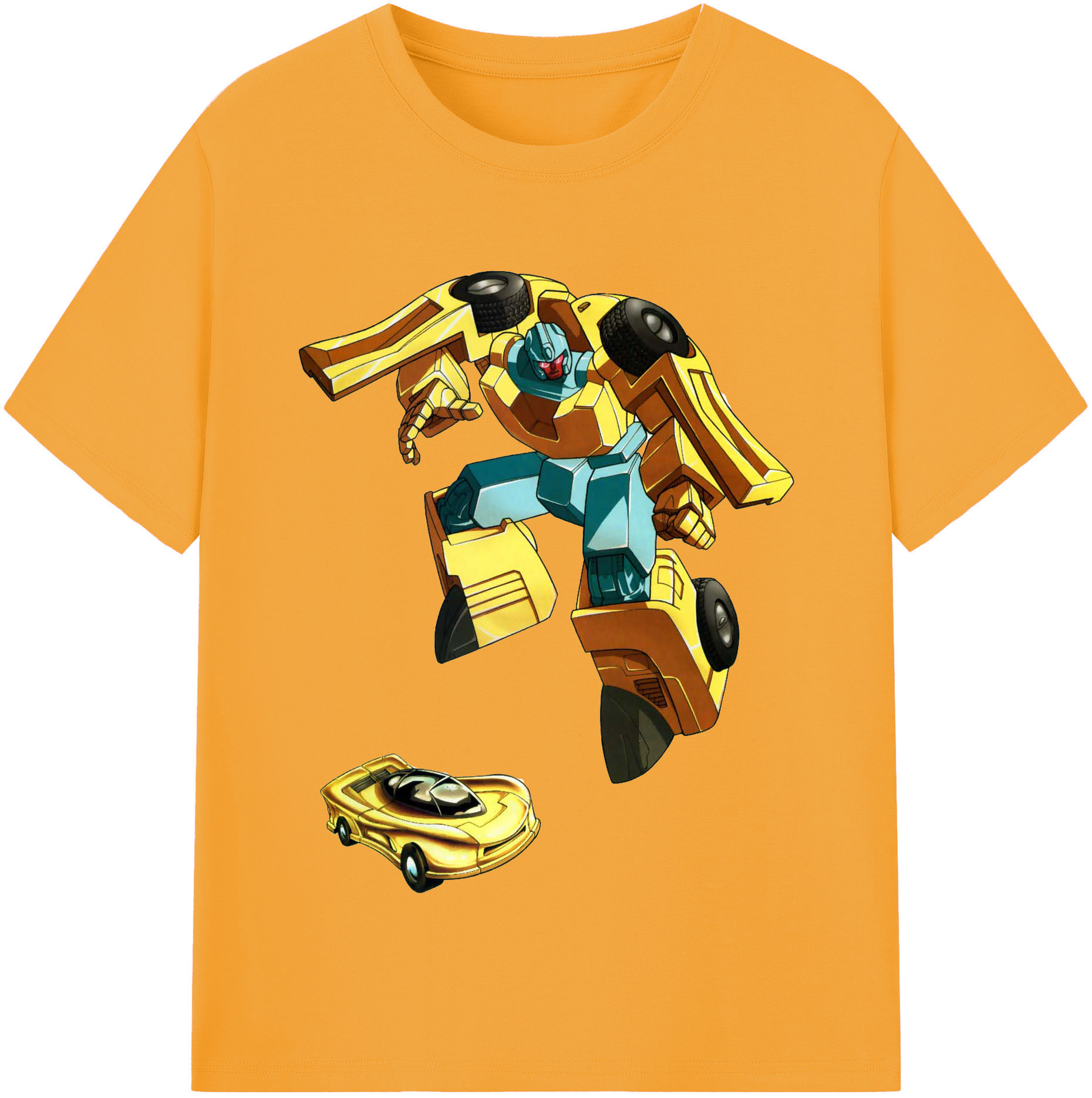 （画像用）  レディースカジュアルプリントTシャツ（綿100％）
