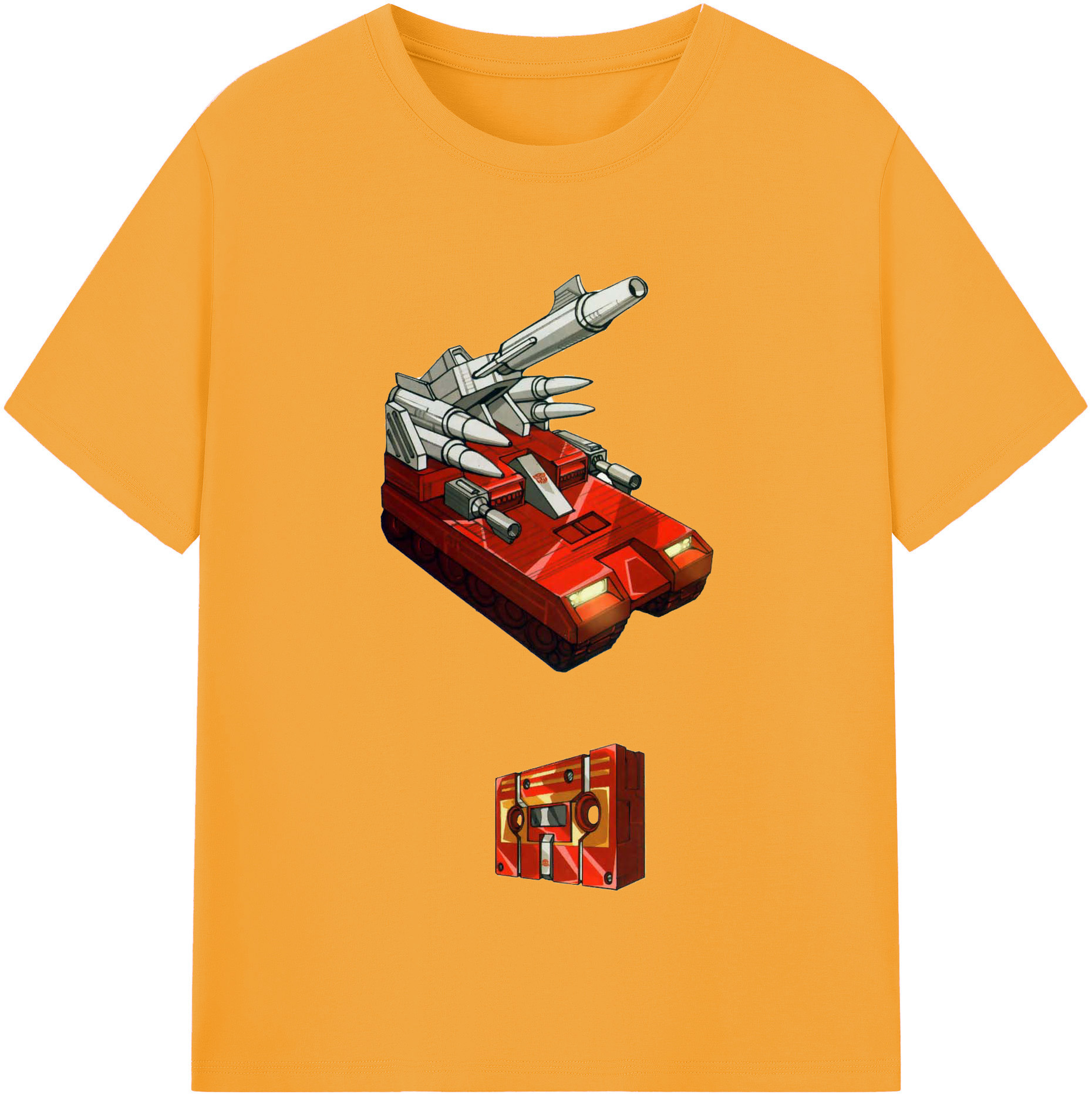 （画像用）  レディースカジュアルプリントTシャツ（綿100％）