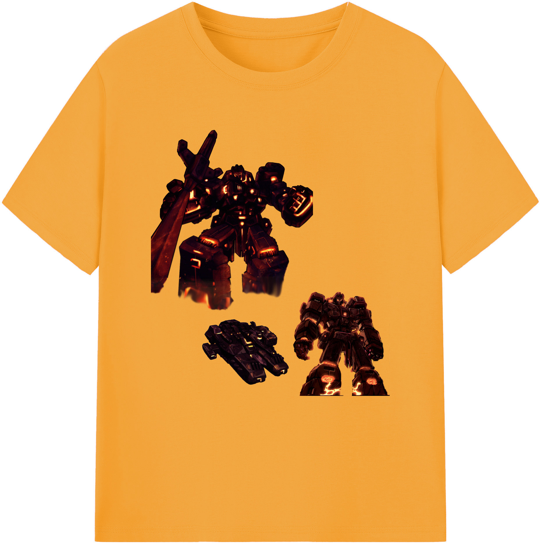 （画像用）  レディースカジュアルプリントTシャツ（綿100％）