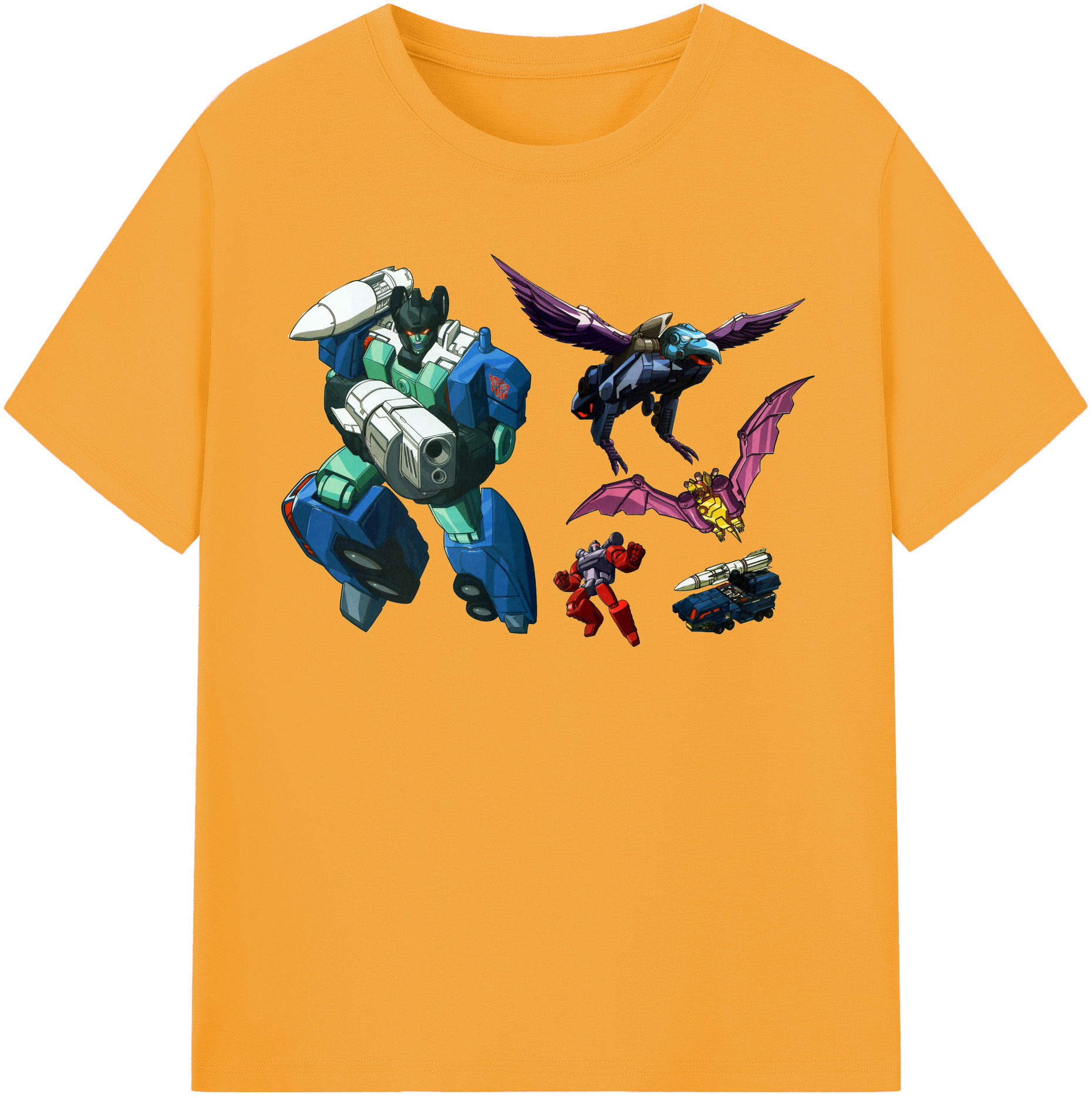 （画像用）  レディースカジュアルプリントTシャツ（綿100％）