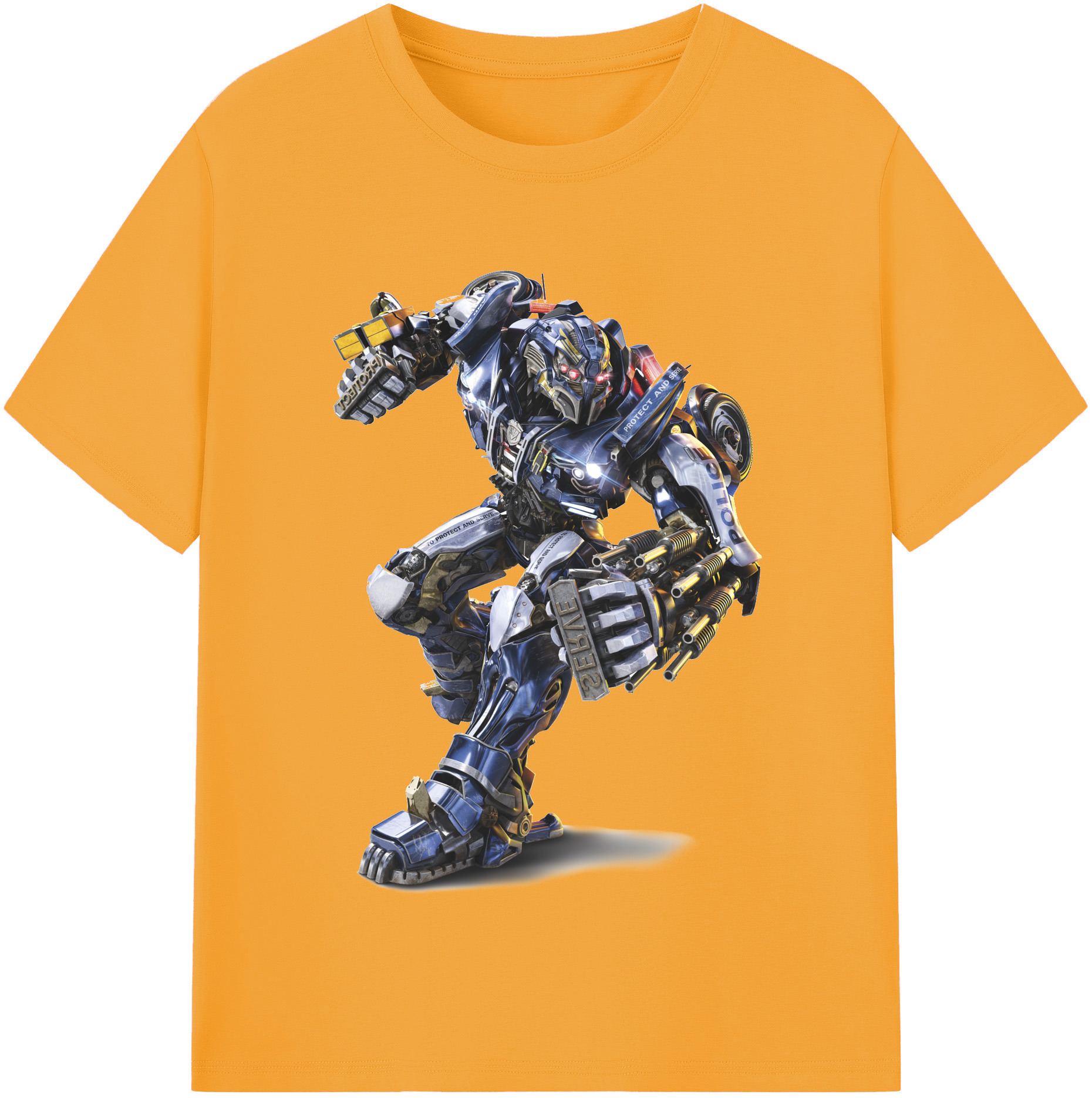 （画像用）  レディースカジュアルプリントTシャツ（綿100％）