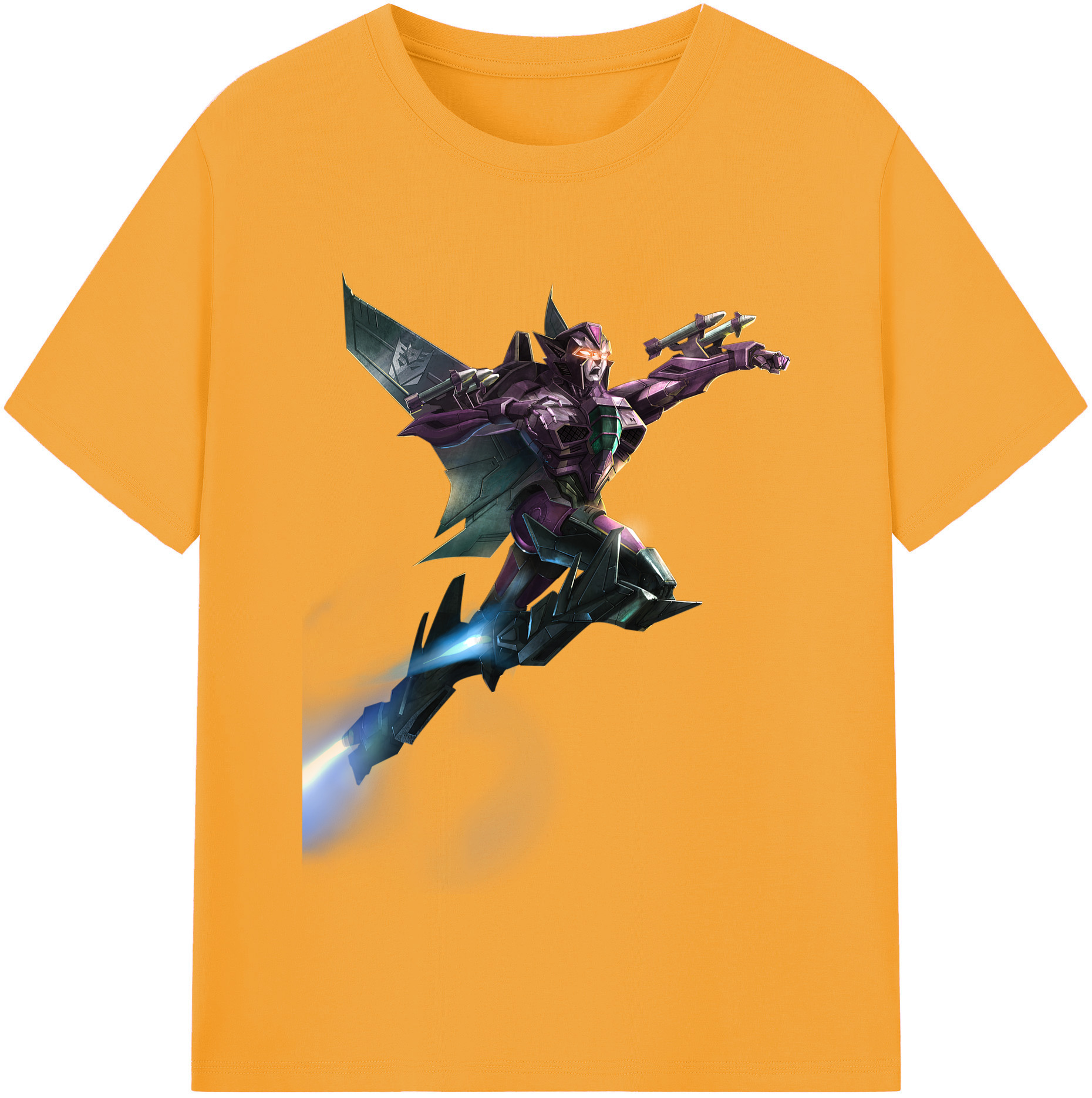 （画像用）  レディースカジュアルプリントTシャツ（綿100％）