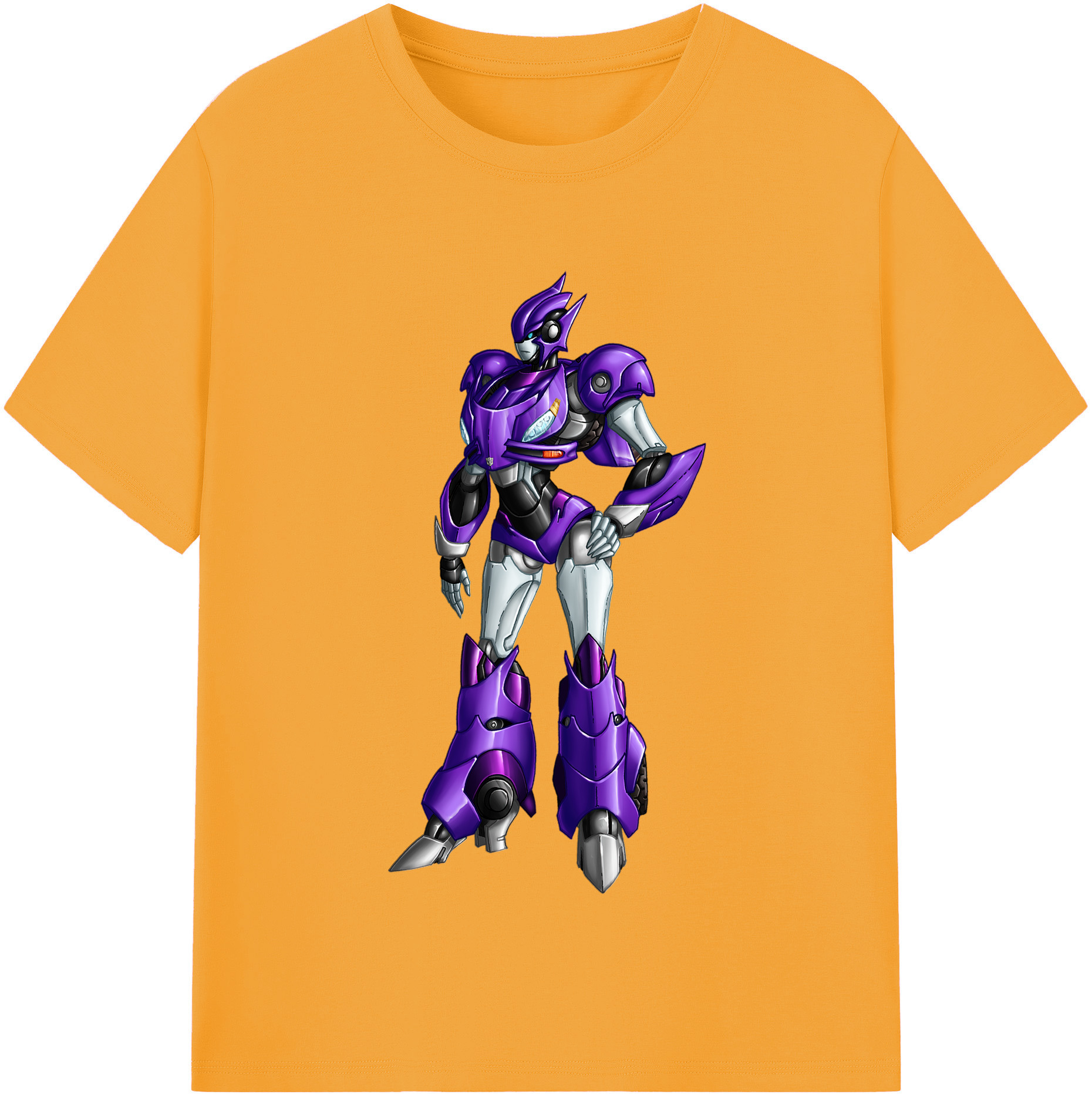 （画像用）  レディースカジュアルプリントTシャツ（綿100％）