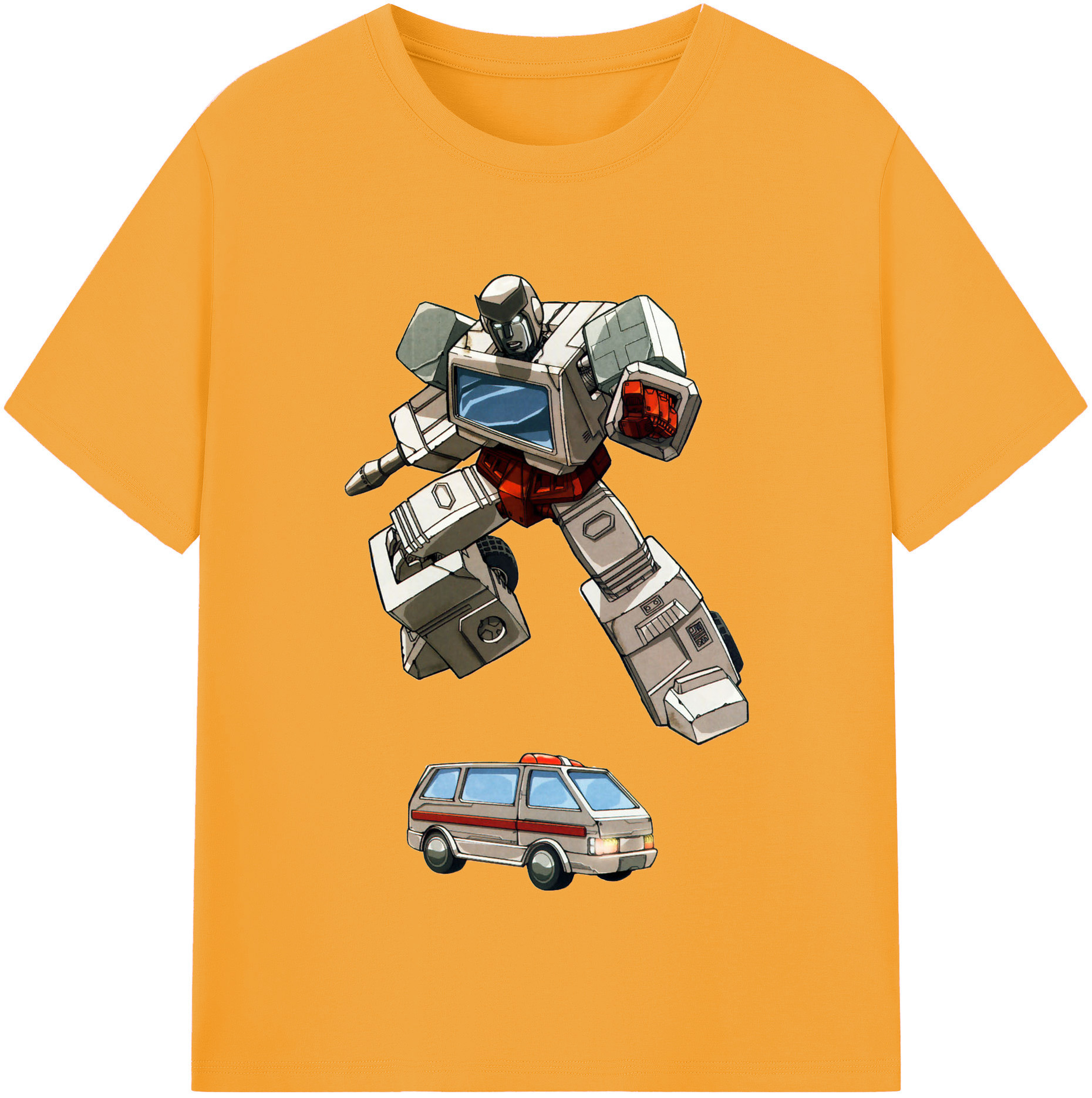（画像用）  レディースカジュアルプリントTシャツ（綿100％）