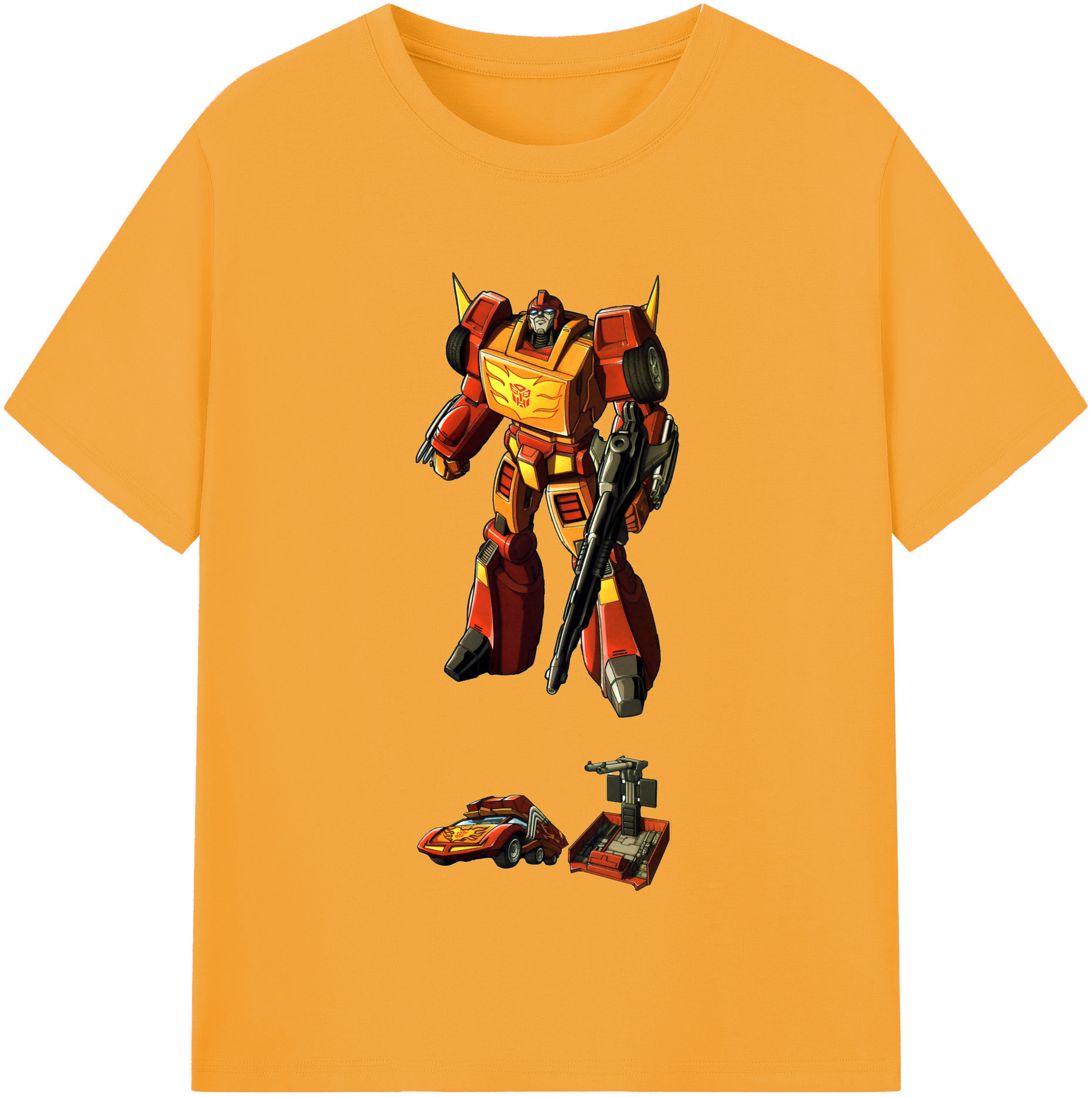 （画像用）  レディースカジュアルプリントTシャツ（綿100％）