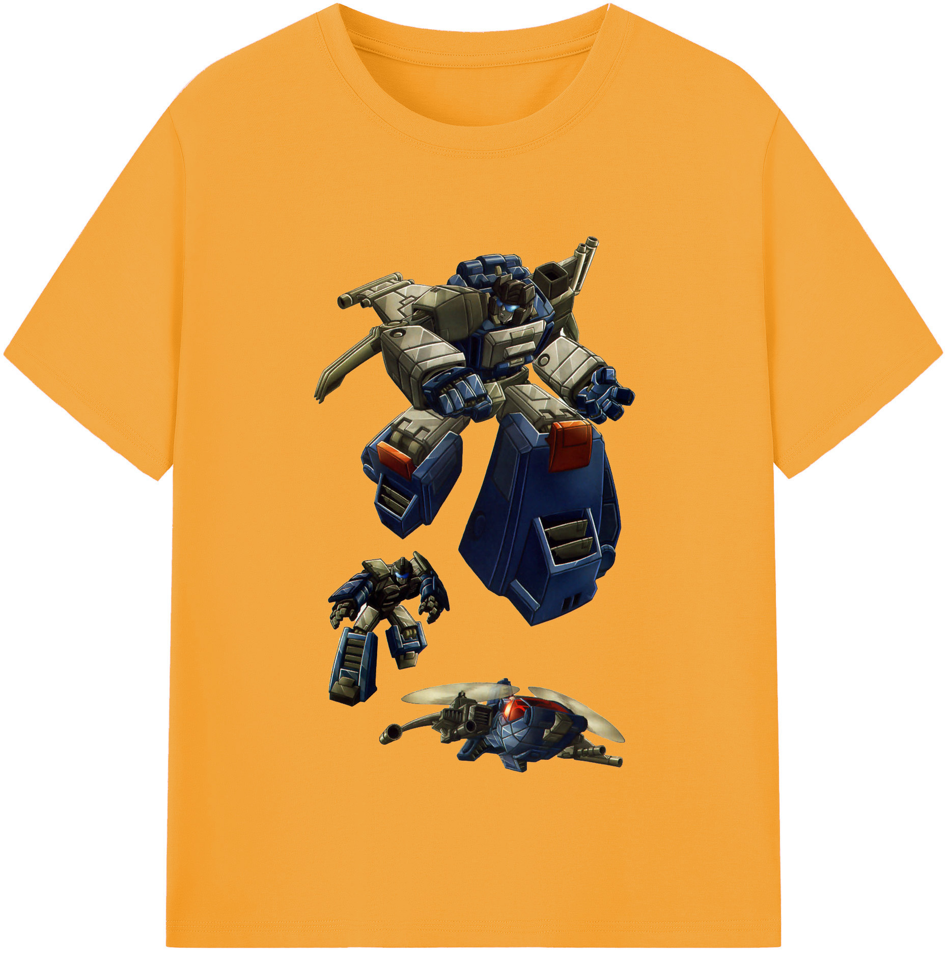 （画像用）  レディースカジュアルプリントTシャツ（綿100％）