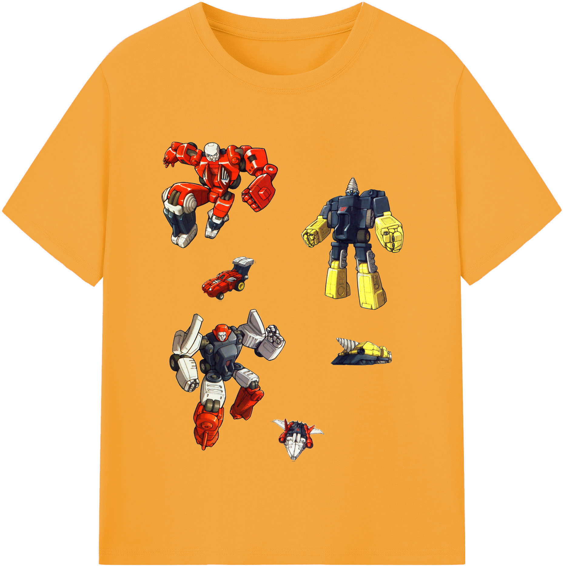 （画像用）  レディースカジュアルプリントTシャツ（綿100％）