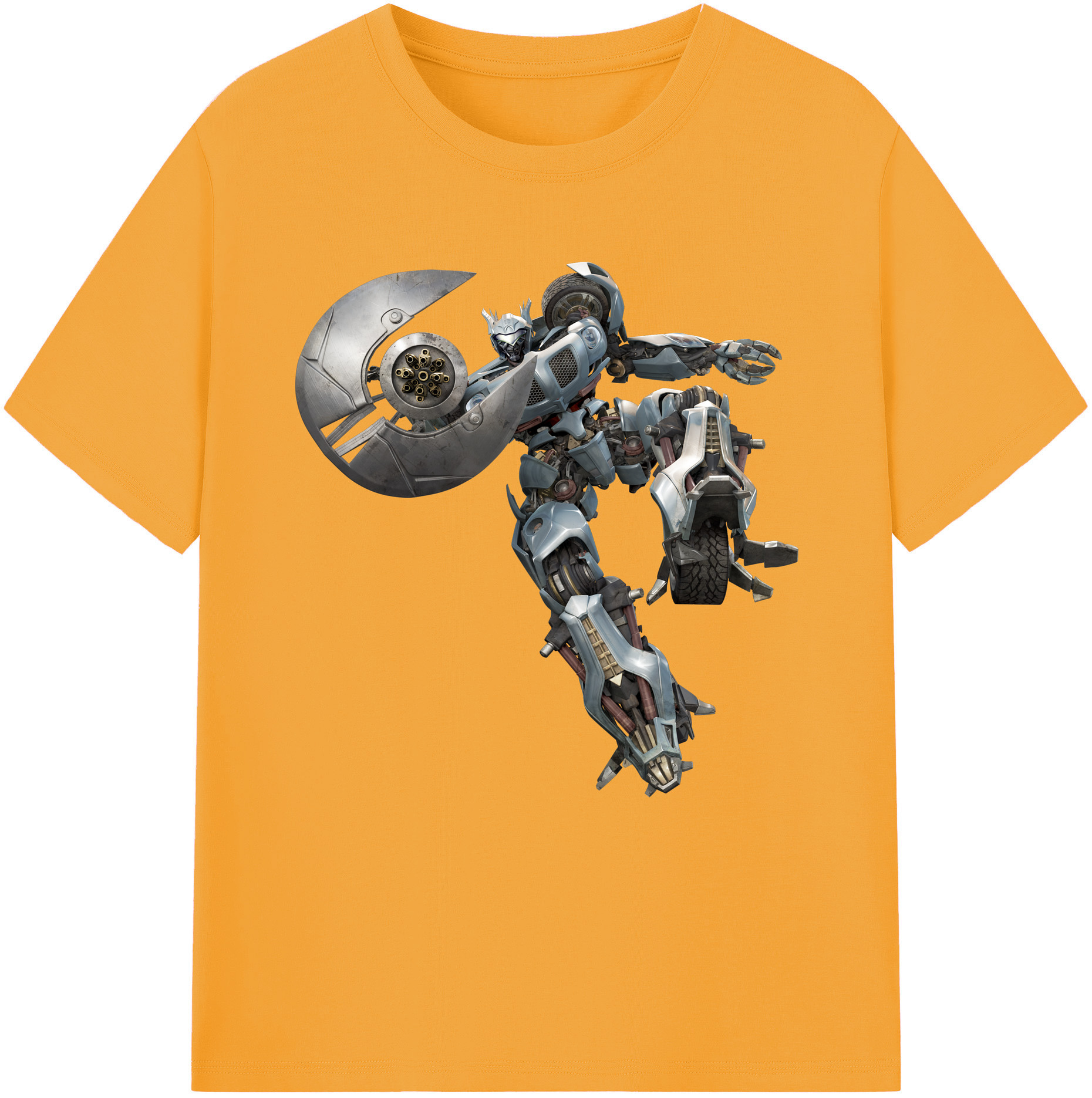 （画像用）  レディースカジュアルプリントTシャツ（綿100％）