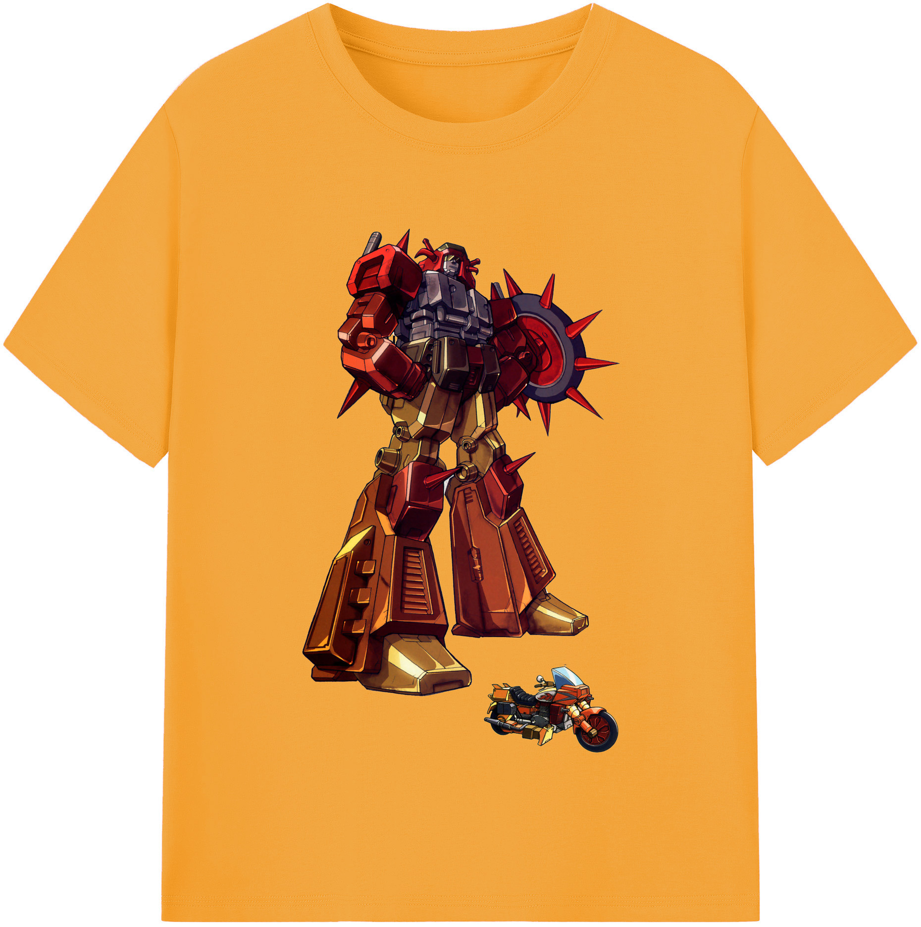 （画像用）  レディースカジュアルプリントTシャツ（綿100％）