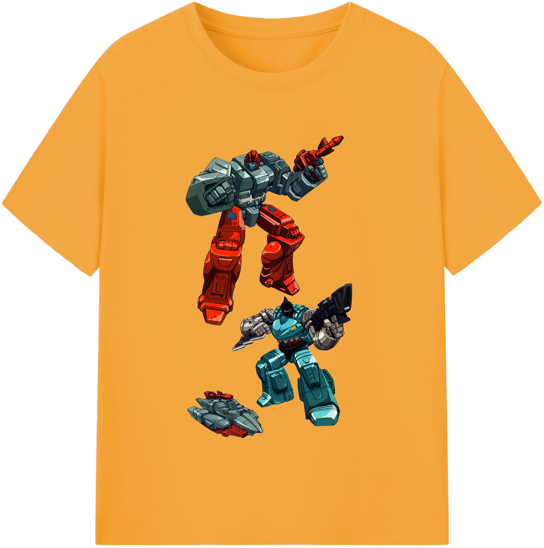（画像用）  レディースカジュアルプリントTシャツ（綿100％）