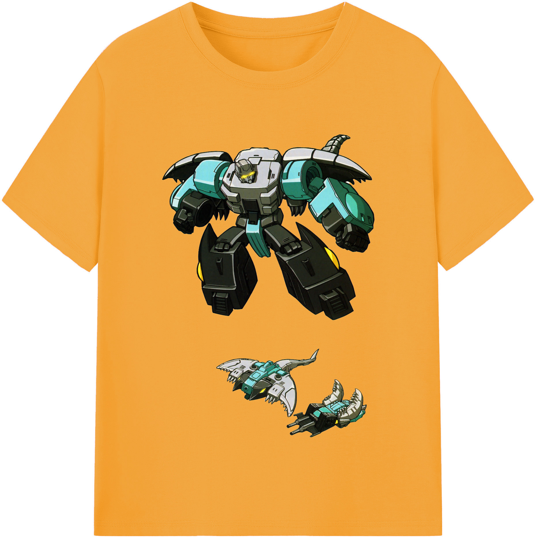 （画像用）  レディースカジュアルプリントTシャツ（綿100％）