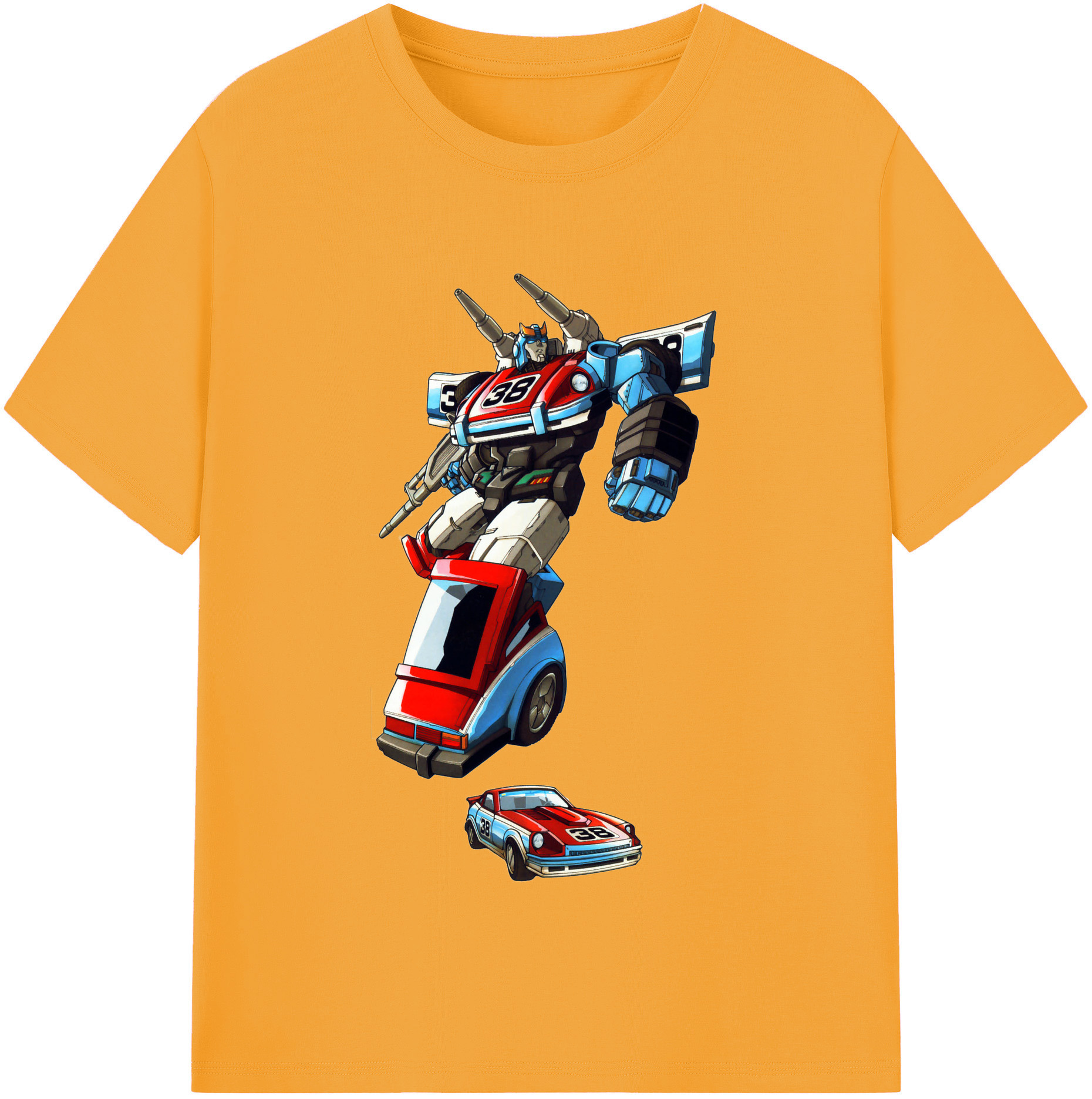 （画像用）  レディースカジュアルプリントTシャツ（綿100％）